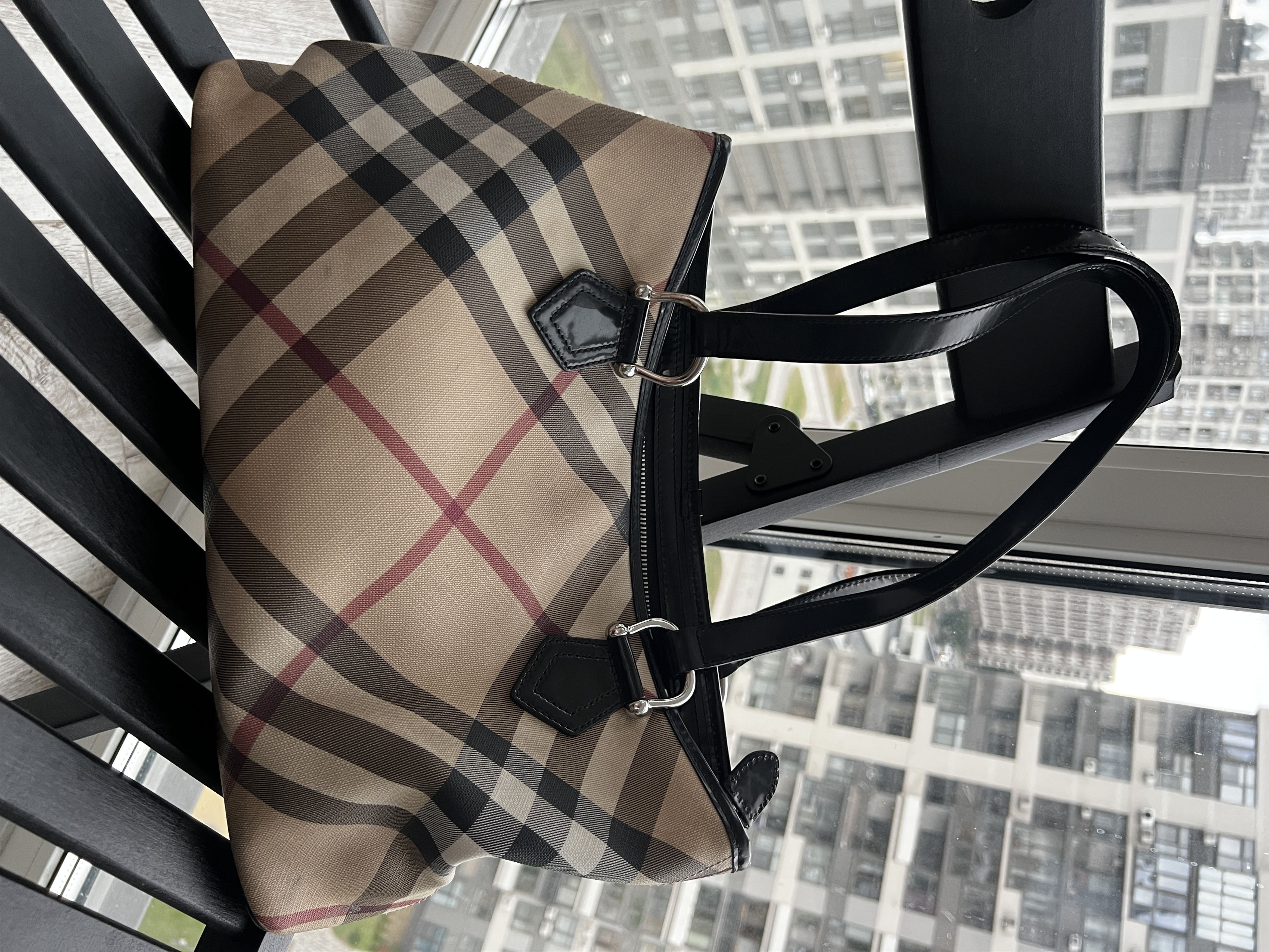 Burberry Burberry Bag Nova Check Beige Size ONE SIZE - 1 Thumbnail