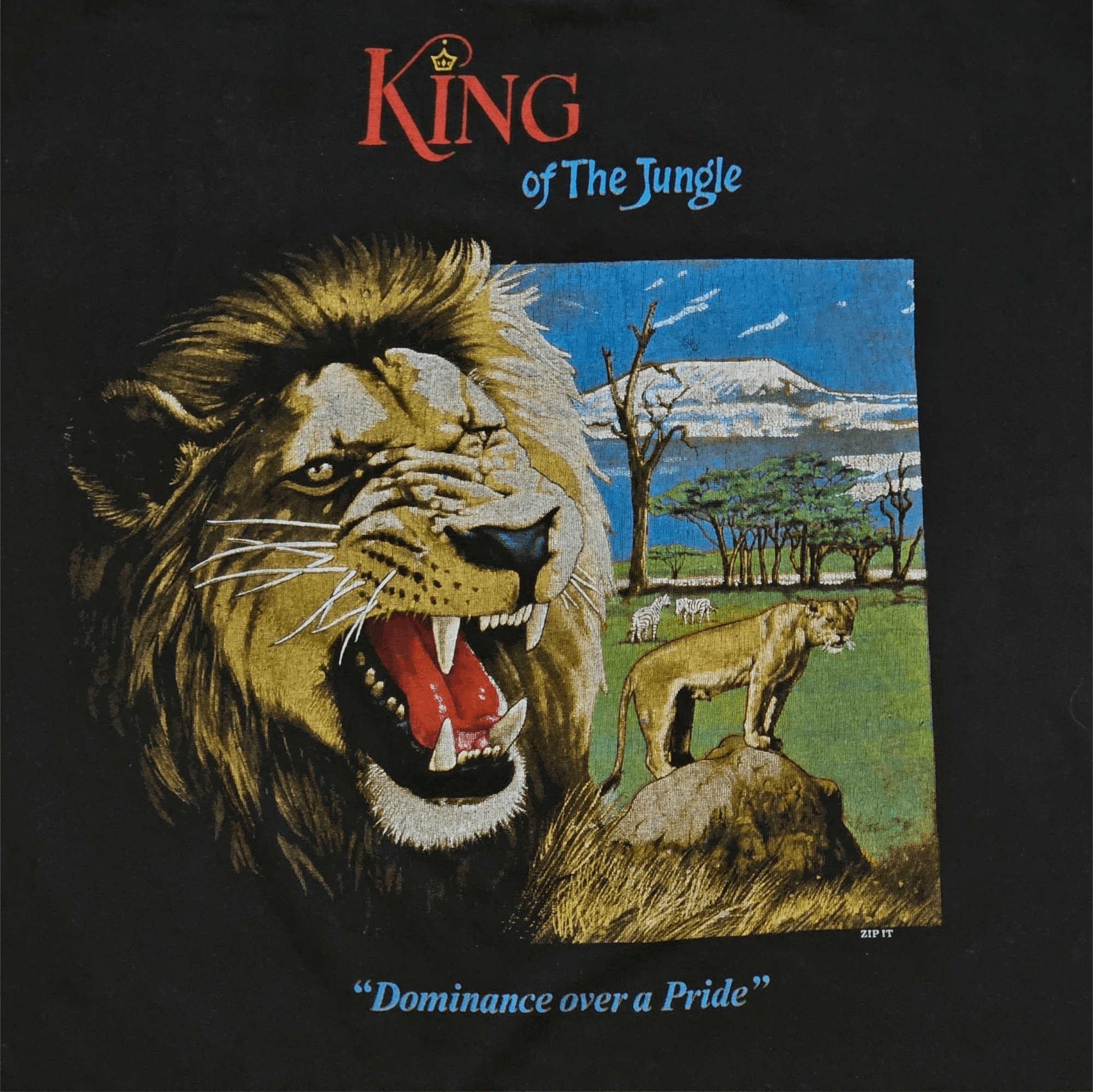 King King Of The Jungle Zip It Tee Size US XL / EU 56 / 4 - 2 Thumbnail