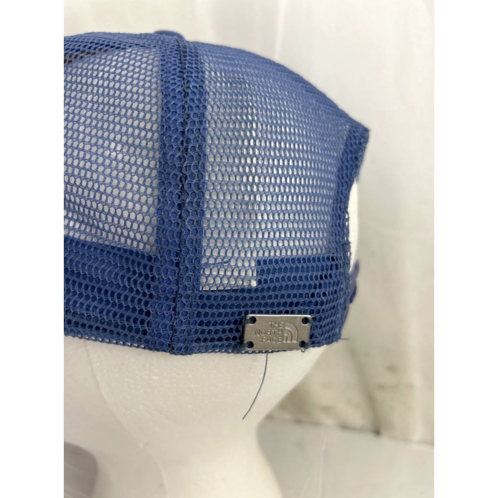 The North Face The North Face Trucker Hat Womens Blue White Embroidered Adjustable Size ONE SIZE - 7 Thumbnail