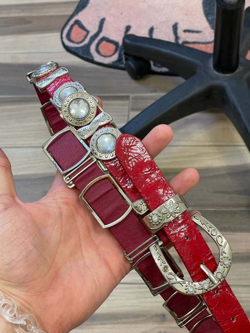 Japanese Brand y2K archival Japan punk designer opium style belt