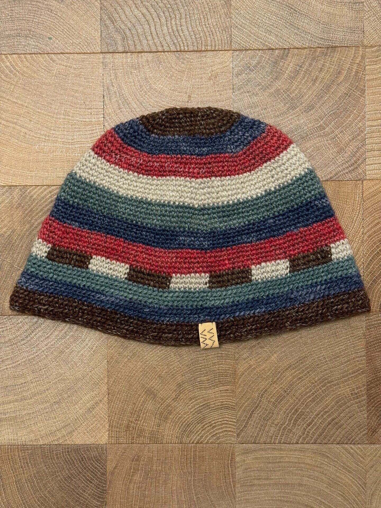Visvim VISVIM MEDA CROCHET KNIT HAT (N.D.)24SS | Grailed