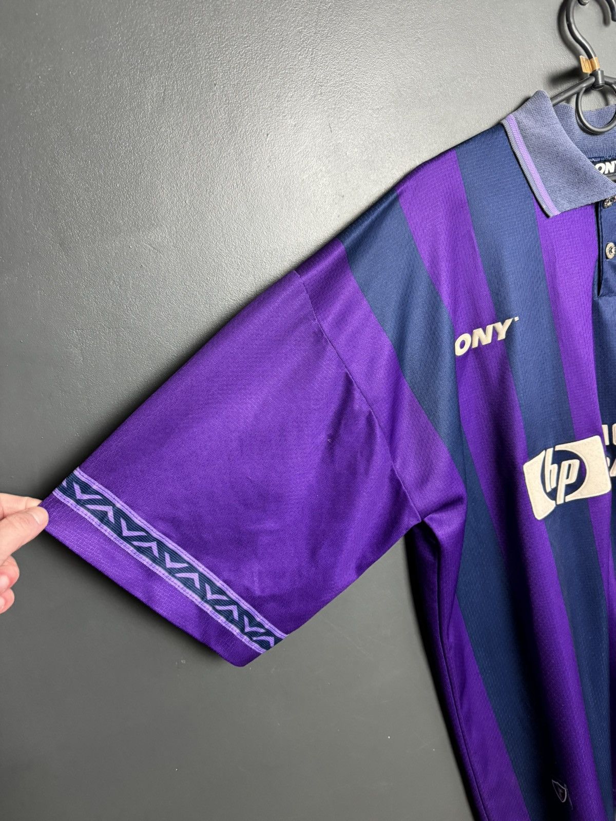 PONY Tottenham Hotspur 95/97 Away Football Jersey Size US XL / EU 56 / 4 - 4 Thumbnail