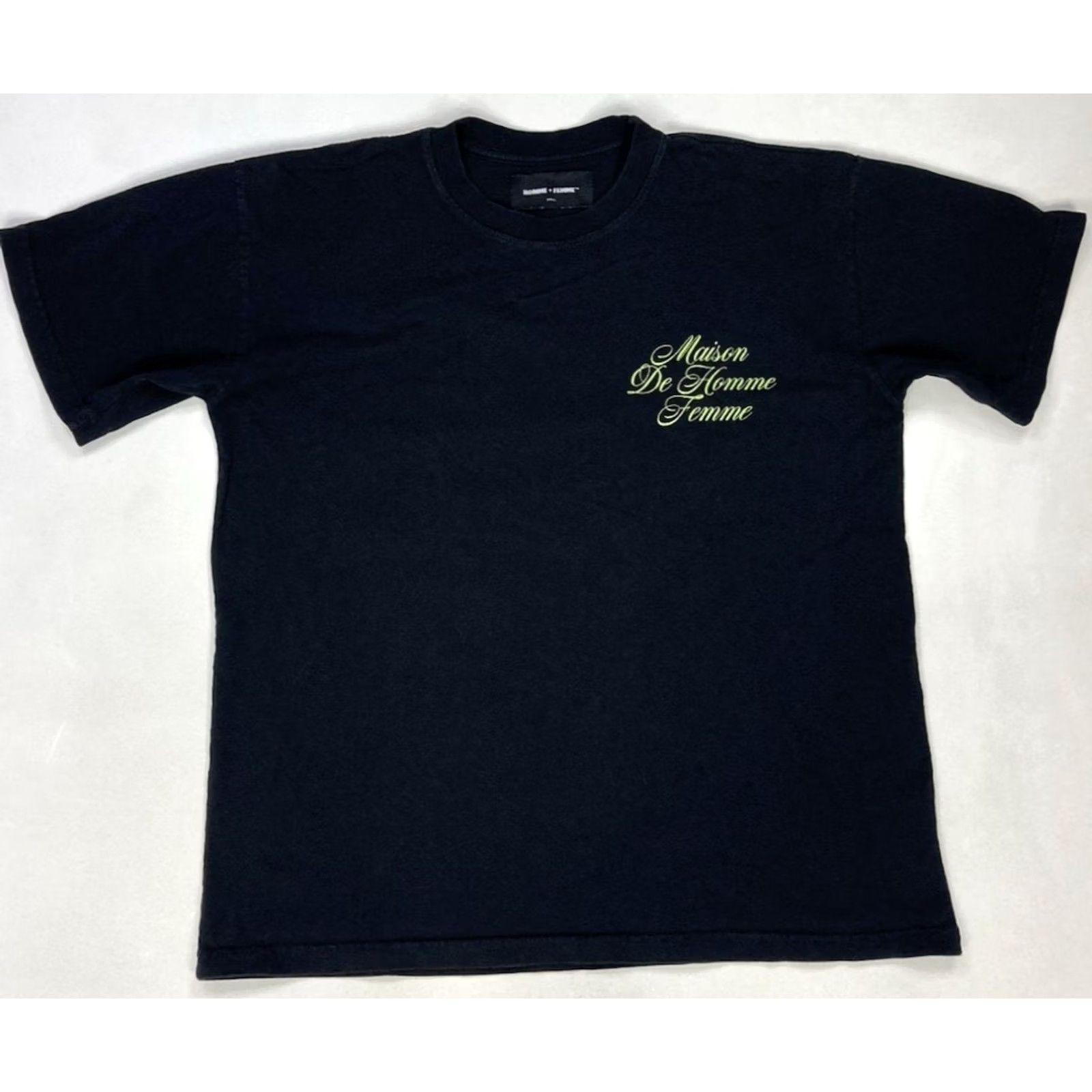 Vintage Homme + Femme Racing Graphic T-shirt Mens Small Black Short Sleeve Oversized Crew Neck Logo Pattern Size US S / EU 44-46 / 1 - 3 Thumbnail