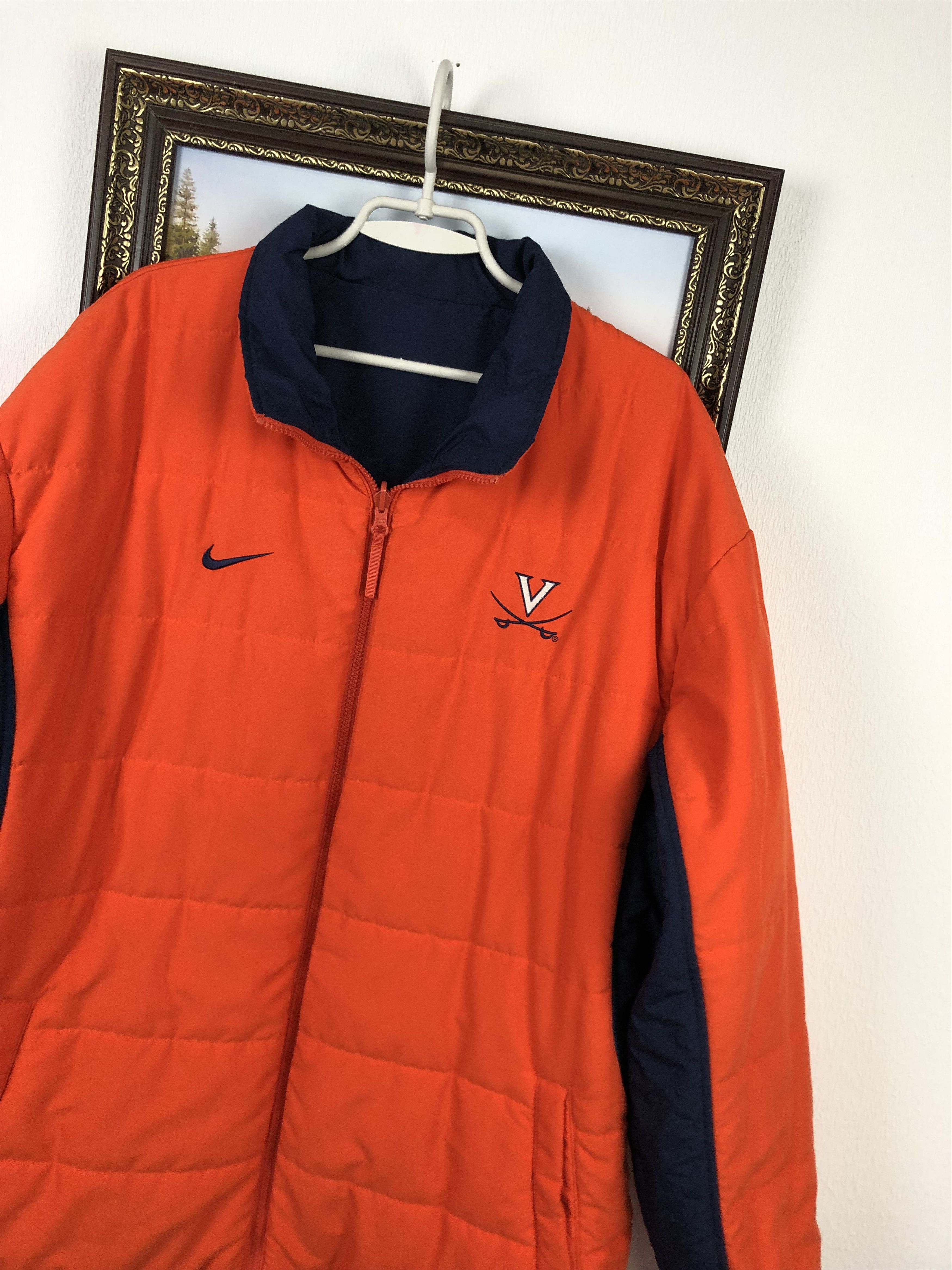 Nike Virginia Cavaliers 90's Jacket Double Sided Rare Hype Size US L / EU 52-54 / 3 - 18 Thumbnail