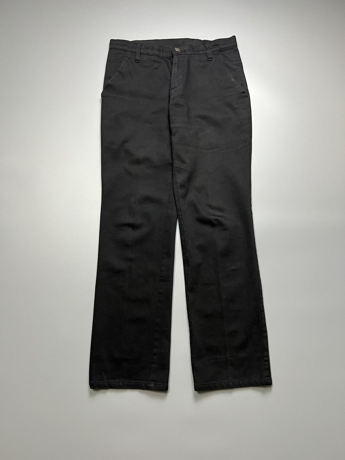 W&LT × Walter Van Beirendonck W&LT - Black Pinstripes - Pants Size 29" - 1 Thumbnail