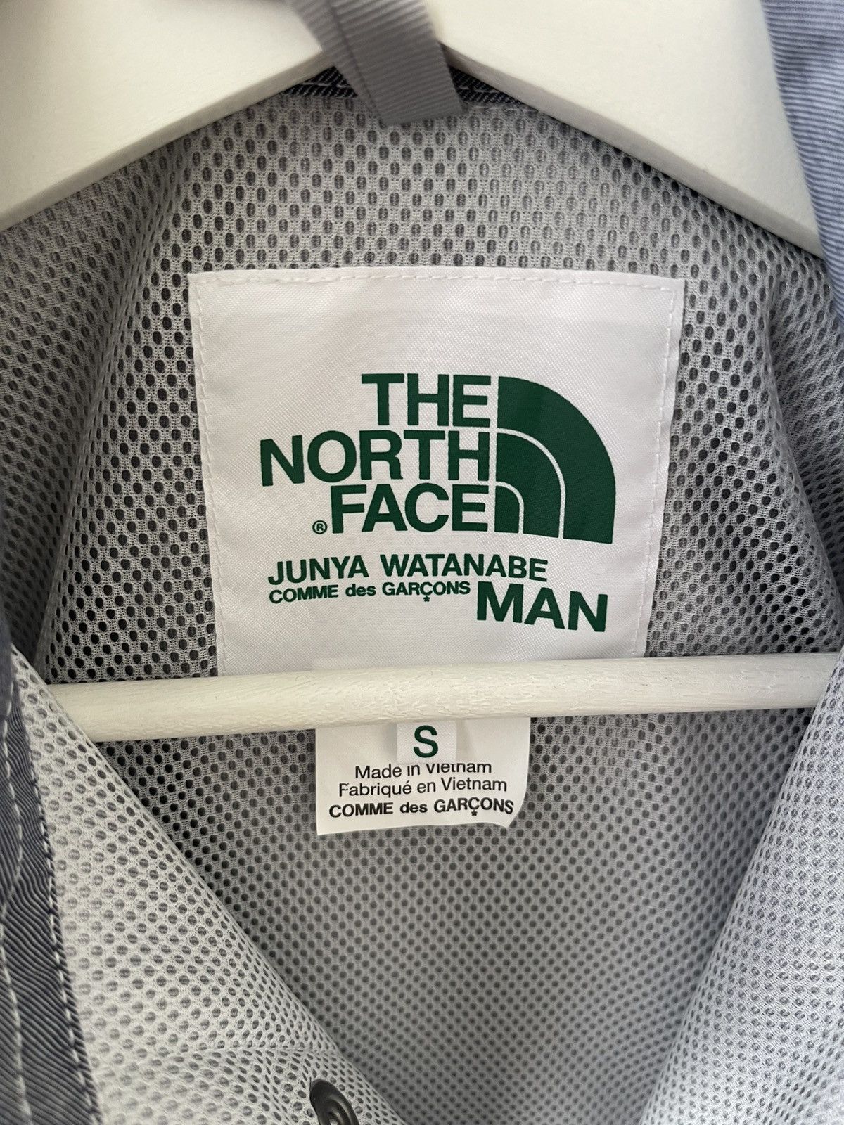 Junya Watanabe × The North Face Junya Watanabe The North Face FW18 Denim Effect Jacket Shirt Size US S / EU 44-46 / 1 - 5 Thumbnail