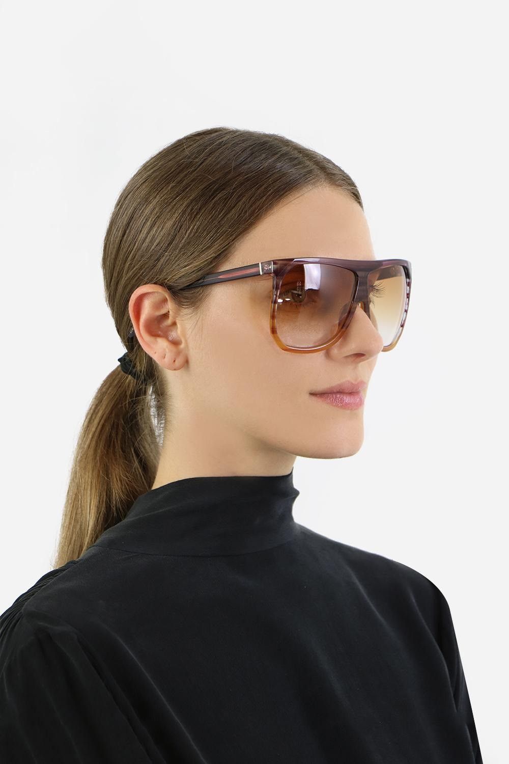 Loewe NEW Loewe LW40001F FILIPA 83V Shield Women Sunglasses Size ONE SIZE - 11 Thumbnail