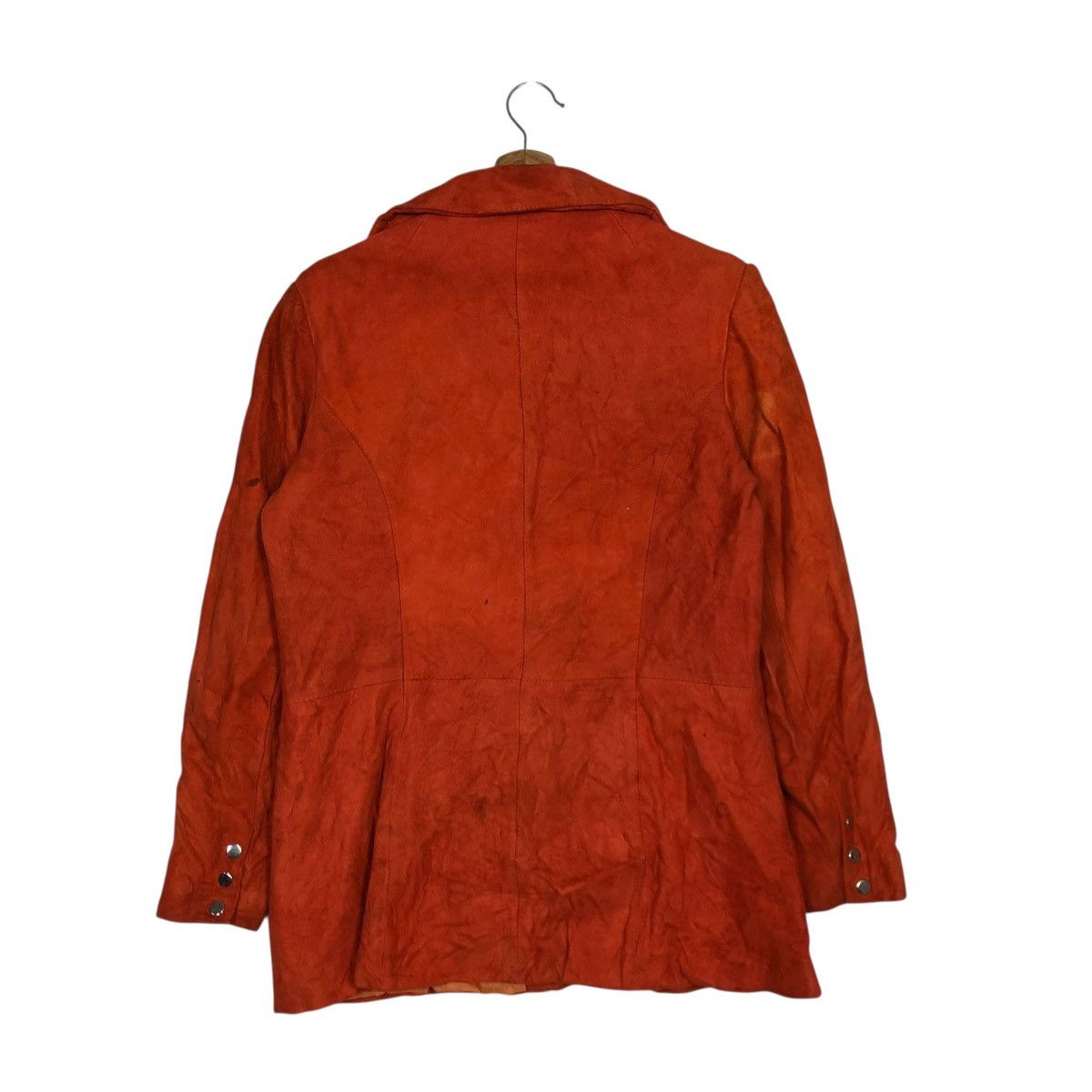 Vintage 🔥VINTAGE CHORE WORK LEATHER JACKET GINATERESA ISSEY MIYAKE Size US M / EU 48-50 / 2 - 10 Thumbnail