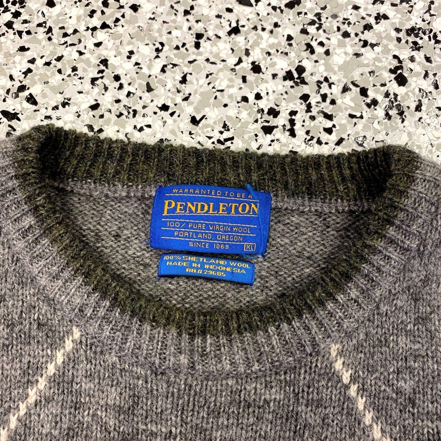 Pendleton Pendleton Sweater Crewneck XL Argyle Pattern Multicolor Wool Pullover Men’s XL Size Regular Geometric Pattern Size US XL / EU 56 / 4 - 2 Thumbnail