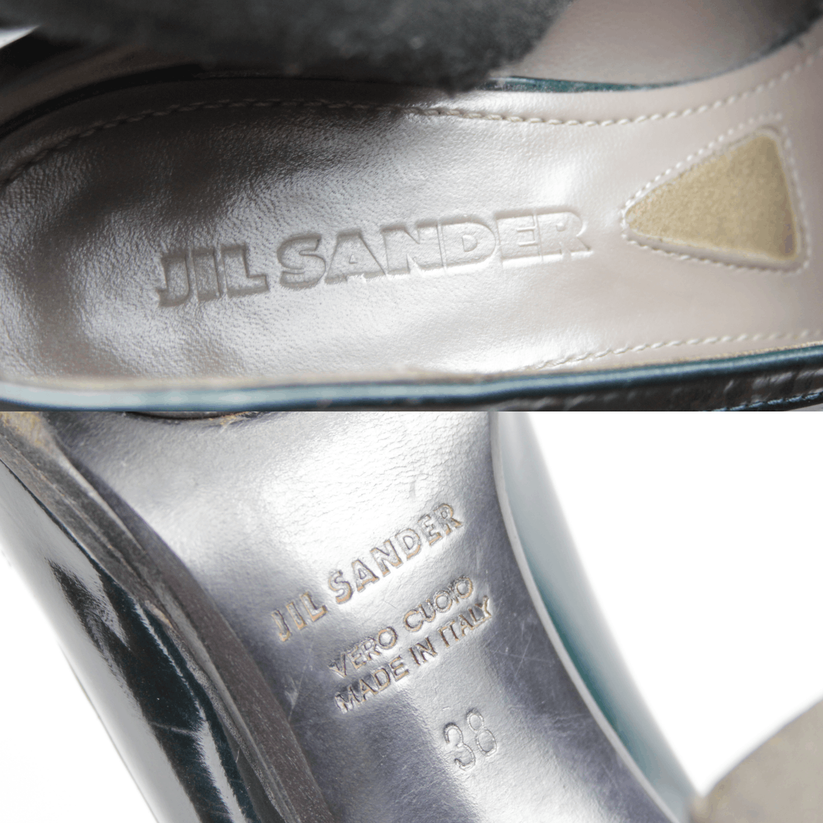 Jil Sander Patent Leather Y2K Heeled Loafers Size US 8 / IT 38 - 12 Thumbnail