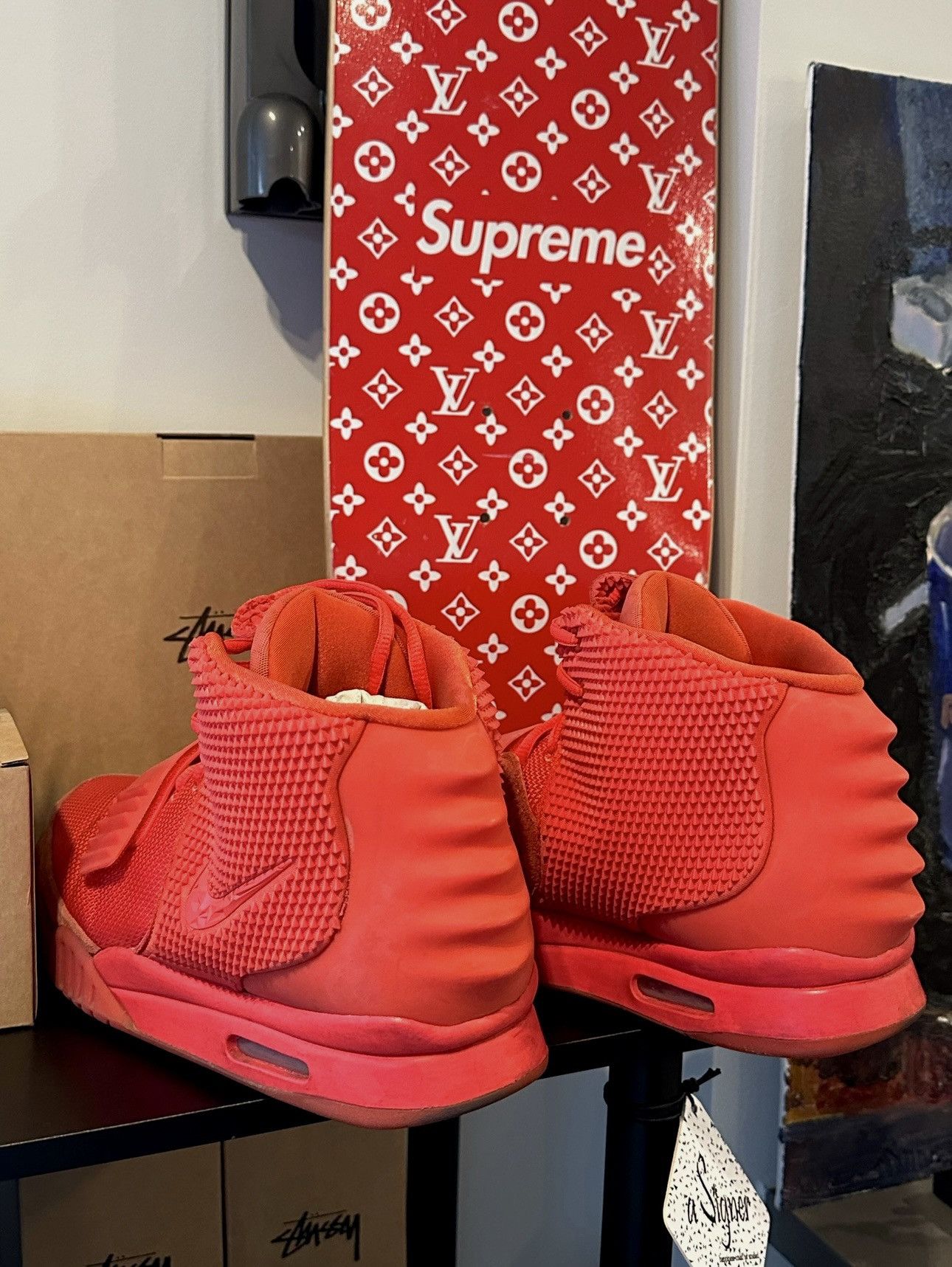Nike Nike Air Yeezy II "Red October" –10.5 – Near DS Size US 10.5 / EU 43-44 - 2 Thumbnail
