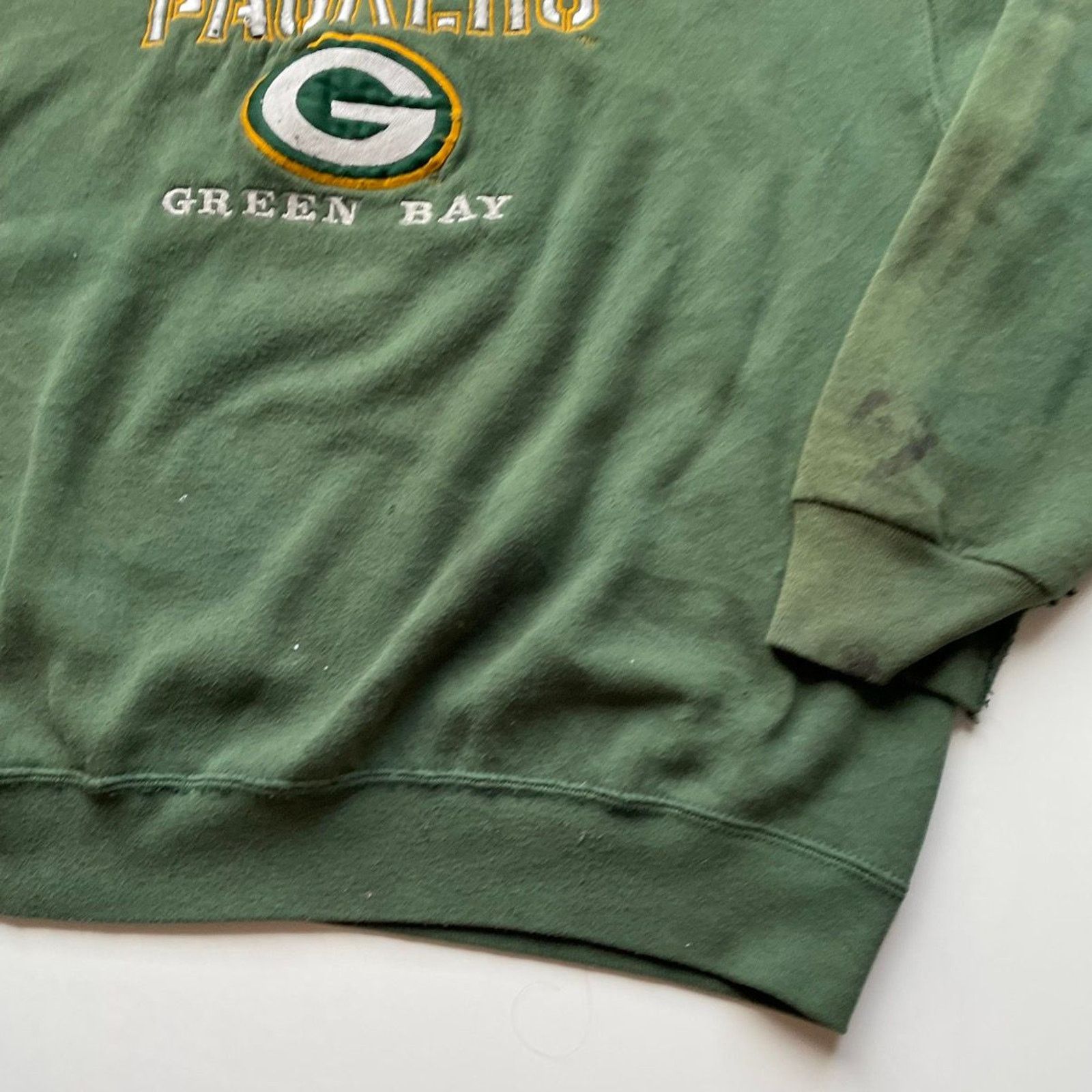 Lee Vintage 90s Green Bay Packers NFL Crewneck Sweatshirt XL Size US L / EU 52-54 / 3 - 3 Thumbnail