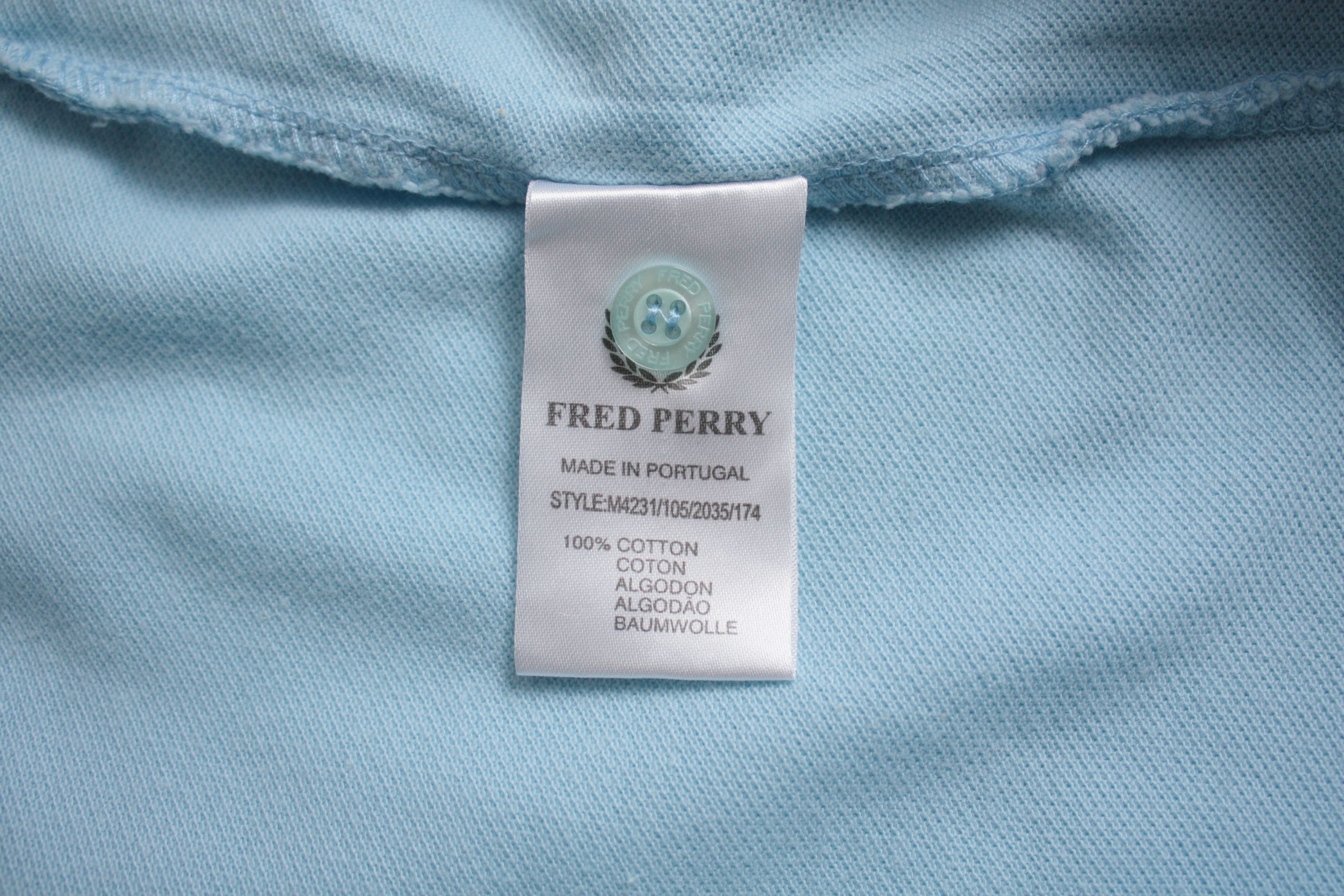 Fred Perry Fred Perry Longsleeve Sky Blue Polo Men's Small Size US S / EU 44-46 / 1 - 6 Thumbnail