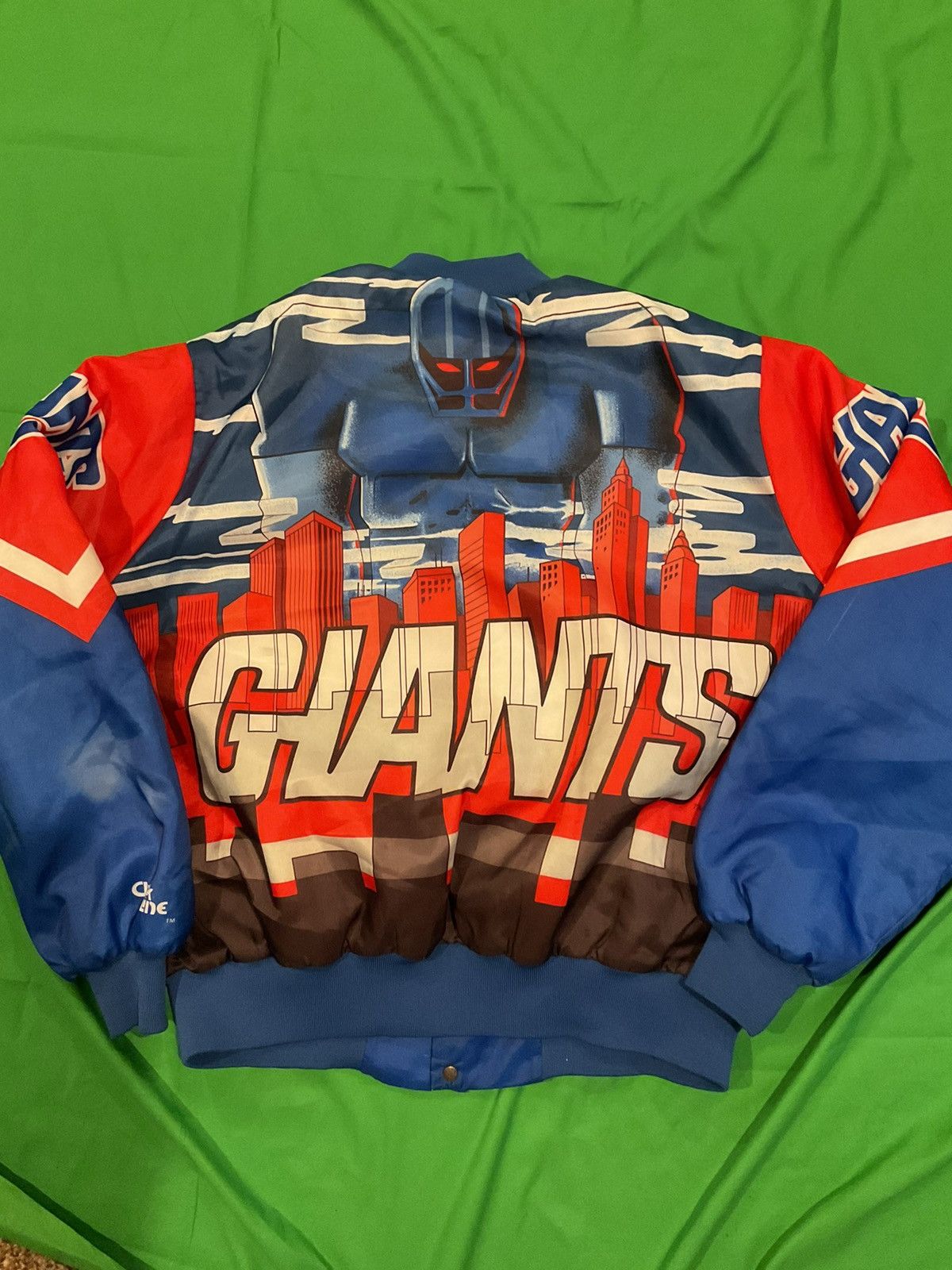 NFL × Vintage New York Giants bomber jacket Size US XL / EU 56 / 4 - 1 Thumbnail
