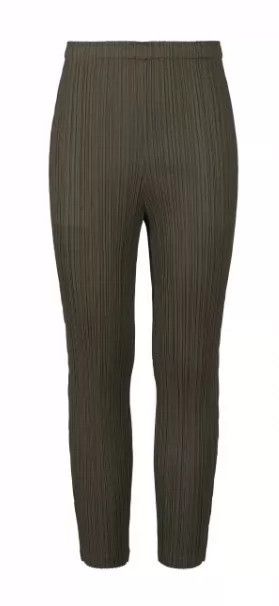 Issey Miyake Issey Miyake size:3 Black pleated trousers Size 22" - 6 Thumbnail