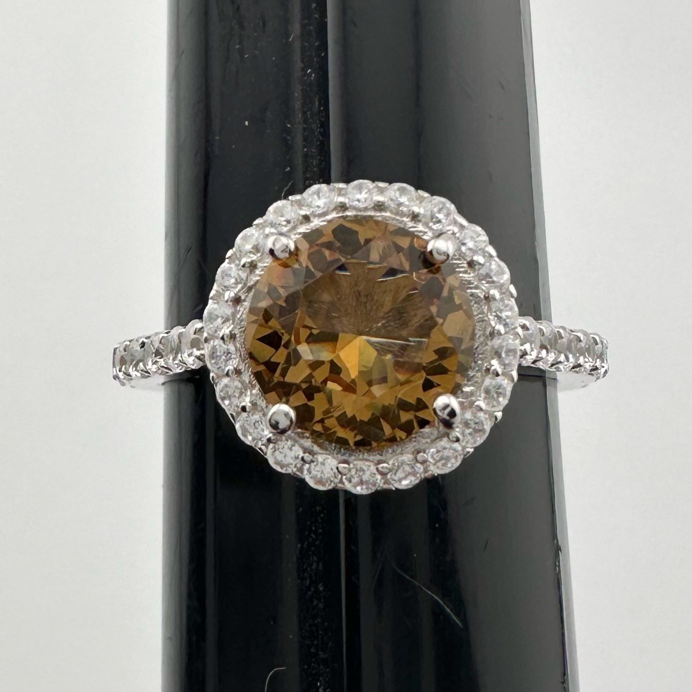 Other Beautiful Lab Created Sultanite Color Change Halo Ring - 6 Size ONE SIZE - 14 Thumbnail