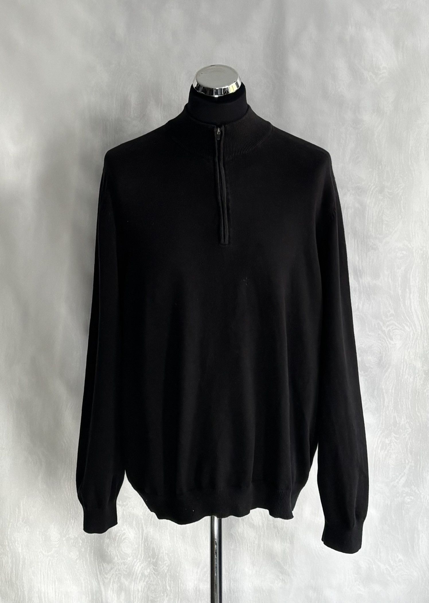 Eddie Bauer Eddie Bauer 1/4 zip sweater Black Large Size US L / EU 52-54 / 3 - 1 Thumbnail
