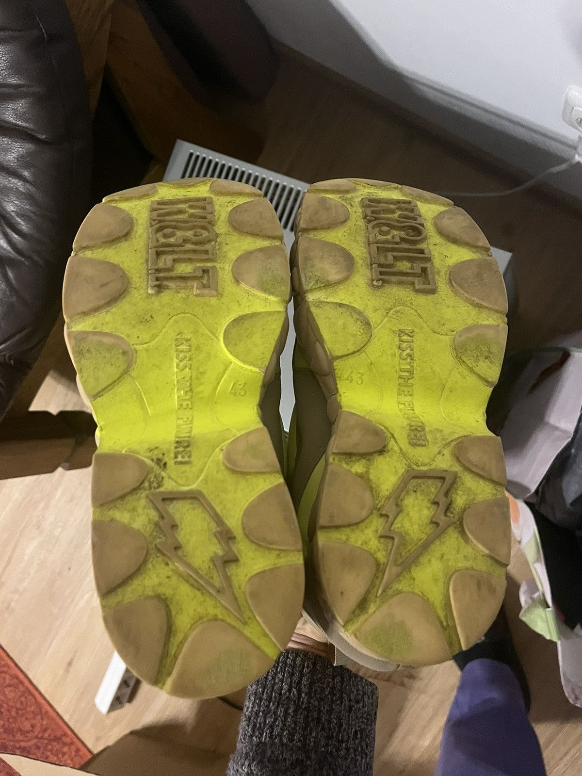 Walter Van Beirendonck Walter van Beirendonck W&LT summer 1998 runway worn gator Size US 9.5 / EU 42-43 - 7 Thumbnail