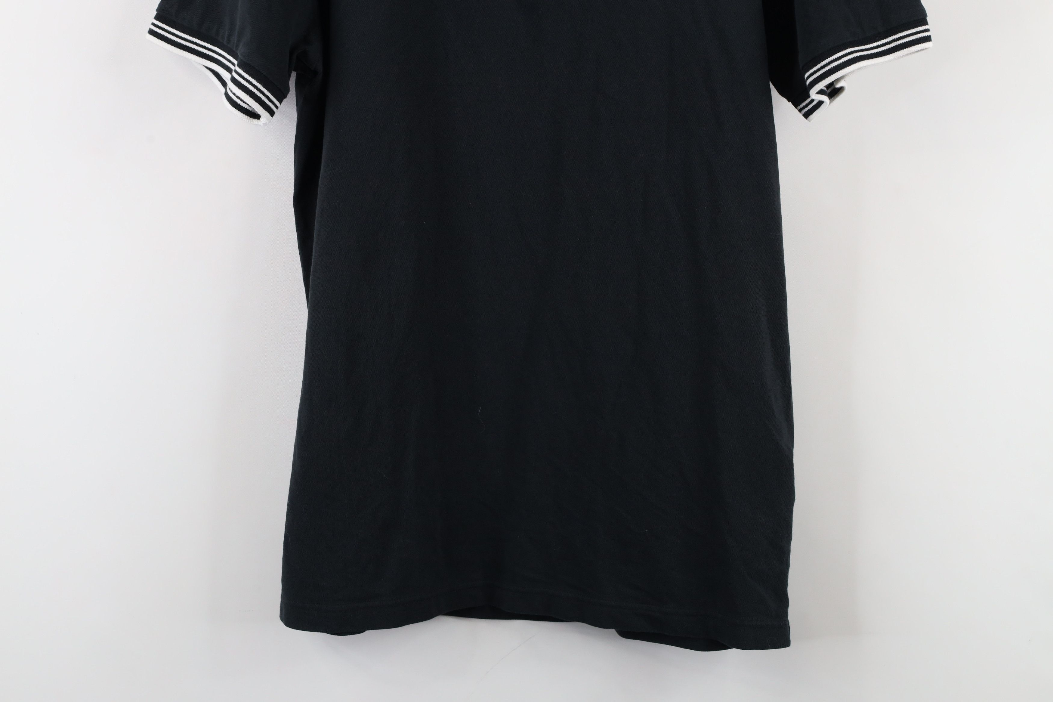 Hugo Boss × Vintage Hugo Boss Spell Out Slim Fit Stretch Striped Collared Polo Size US M / EU 48-50 / 2 - 3 Thumbnail