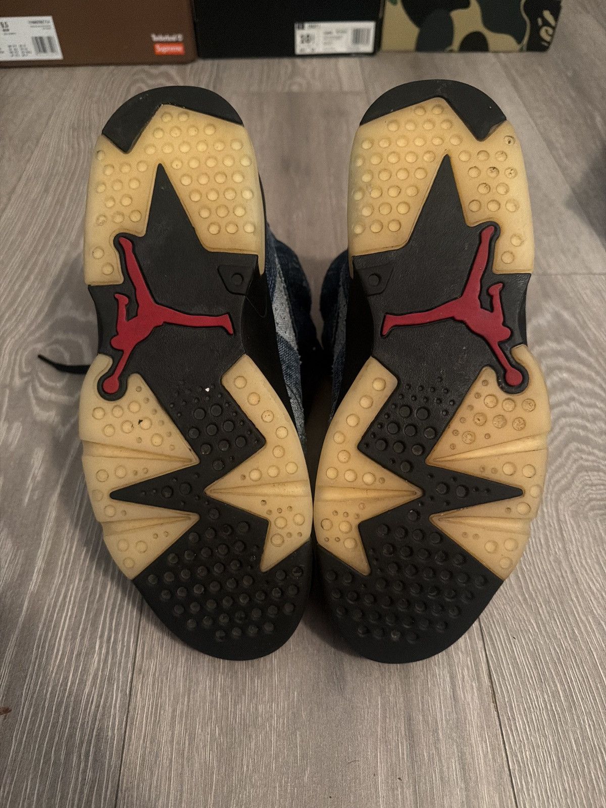 Jordan Brand 2019 jordan 6 washed denim Size US 10.5 / EU 43-44 - 5 Thumbnail