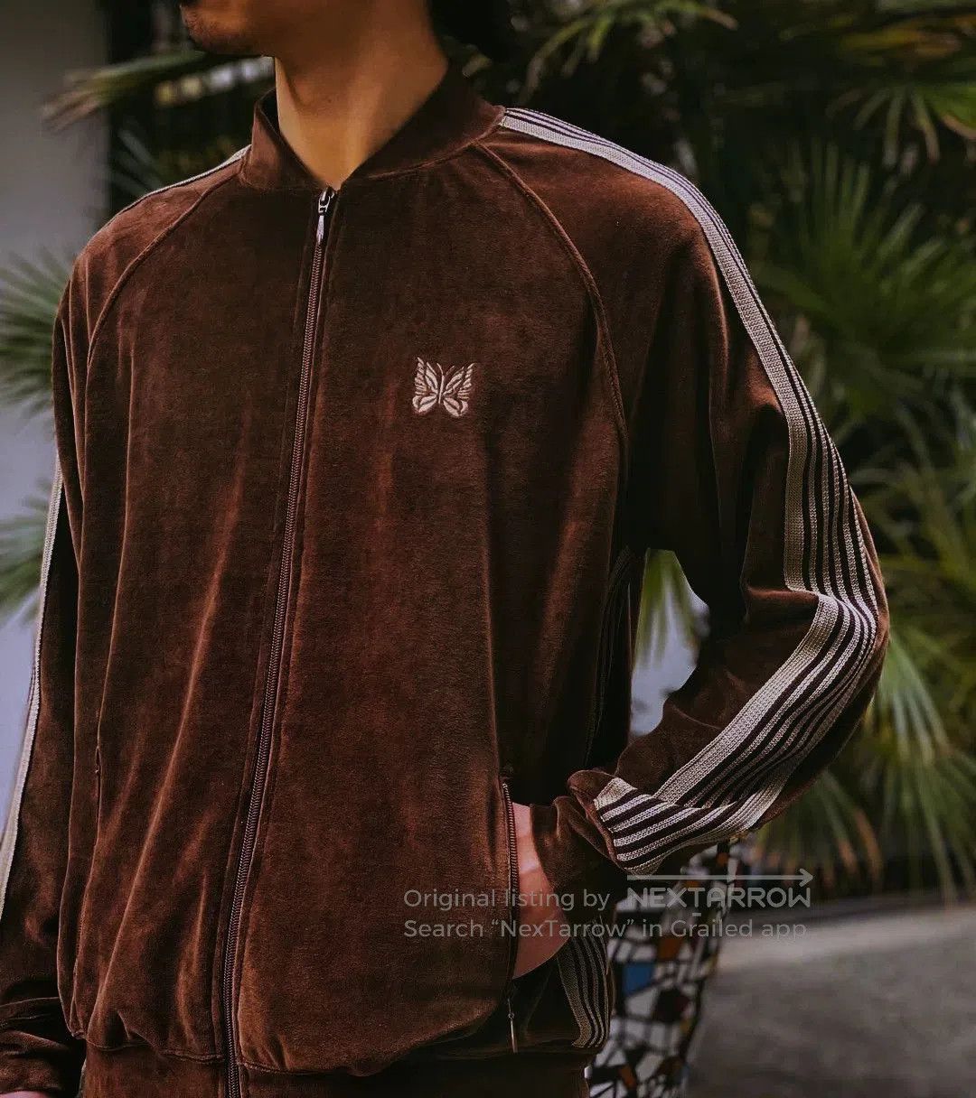 NEEDLES × BEAMS / Fleece Track Jacket L Needles
