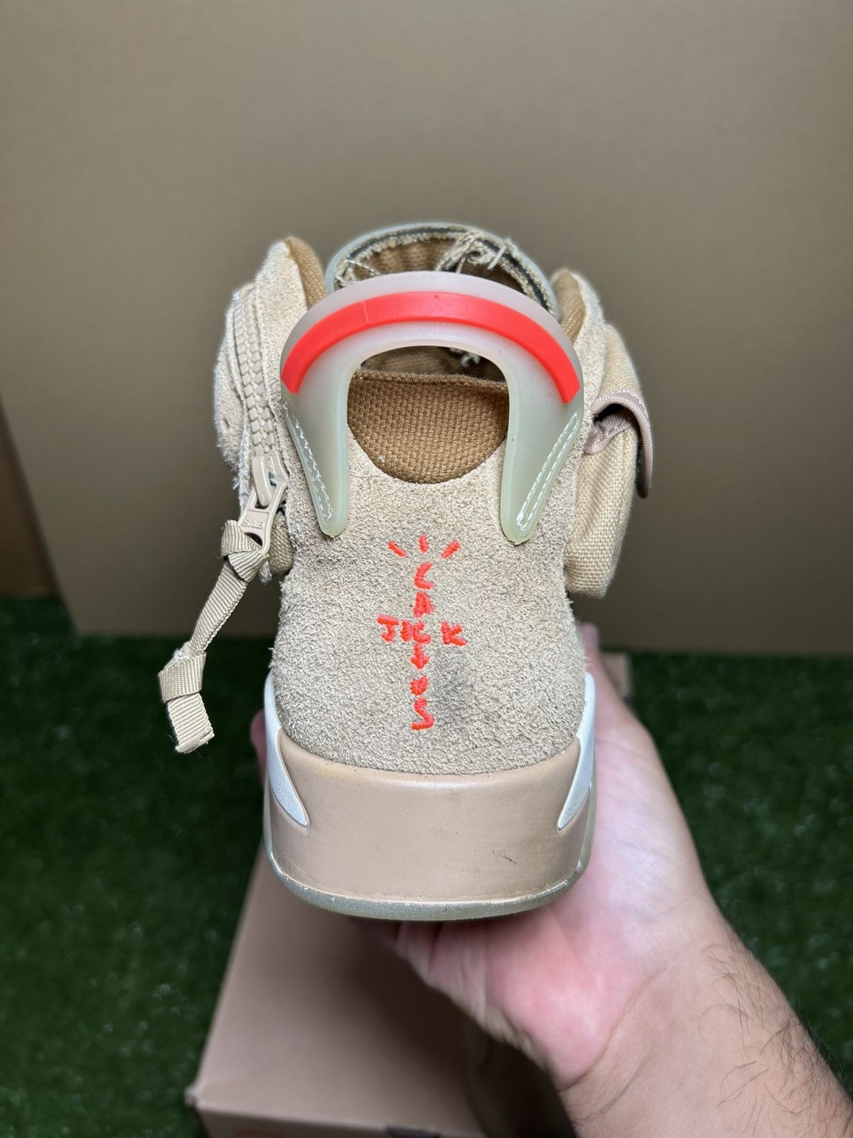 Jordan Brand × Travis Scott Jordan 6 Travis Scott British Khaki Size US 9 / EU 42 - 8 Thumbnail