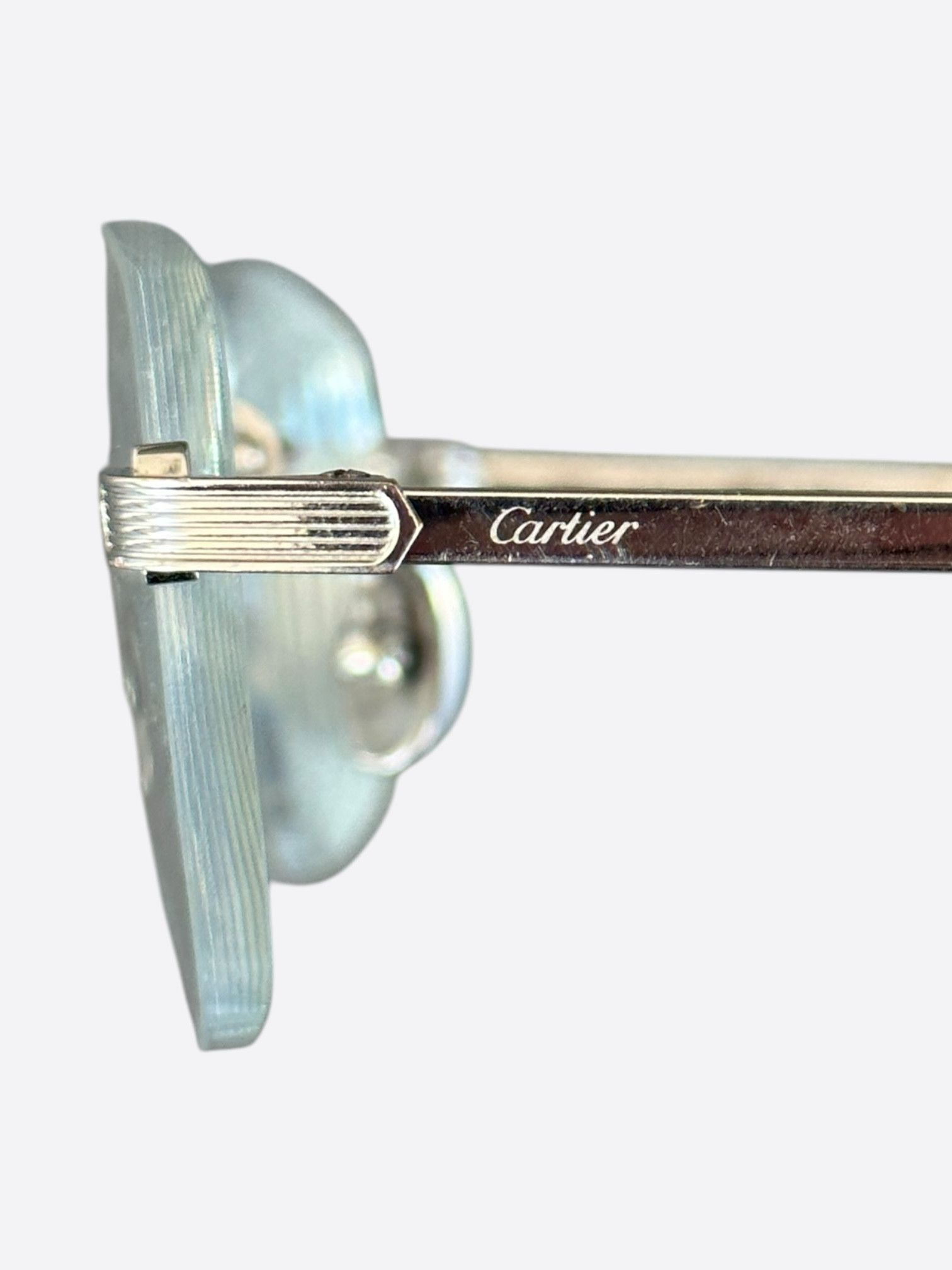 Cartier Cartier Silver Clear Glasses Size ONE SIZE - 5 Thumbnail