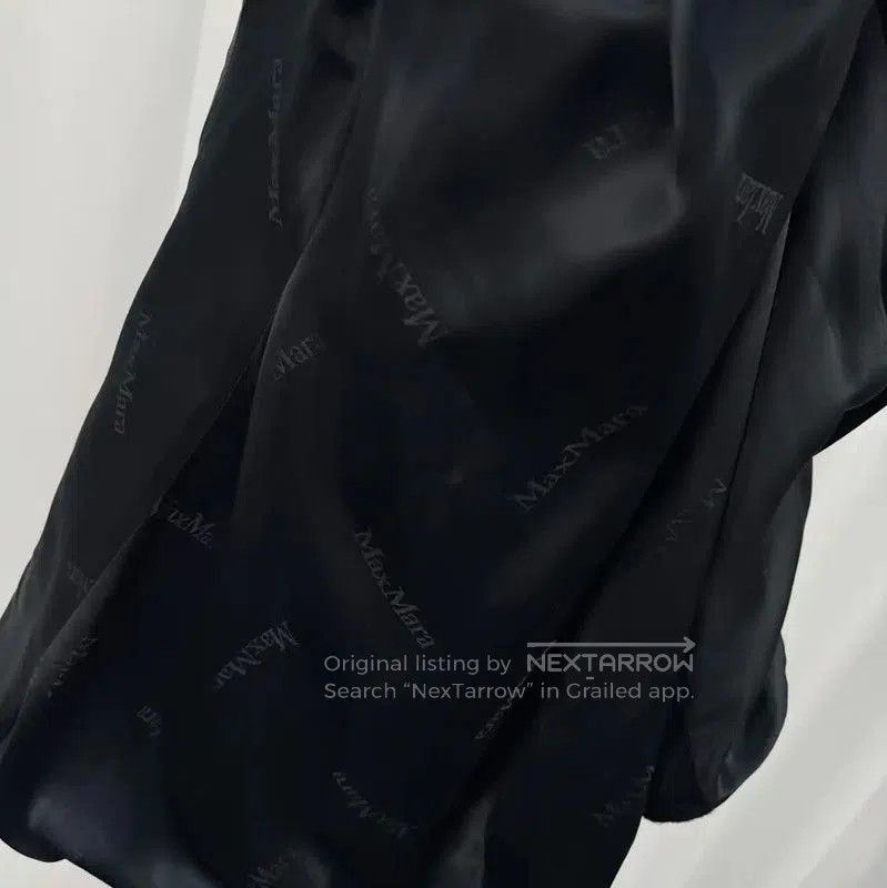 Max Mara MaxMara Black Cashmere Long Coat for Women . Size M / US 6-8 / IT 42-44 - 5 Thumbnail