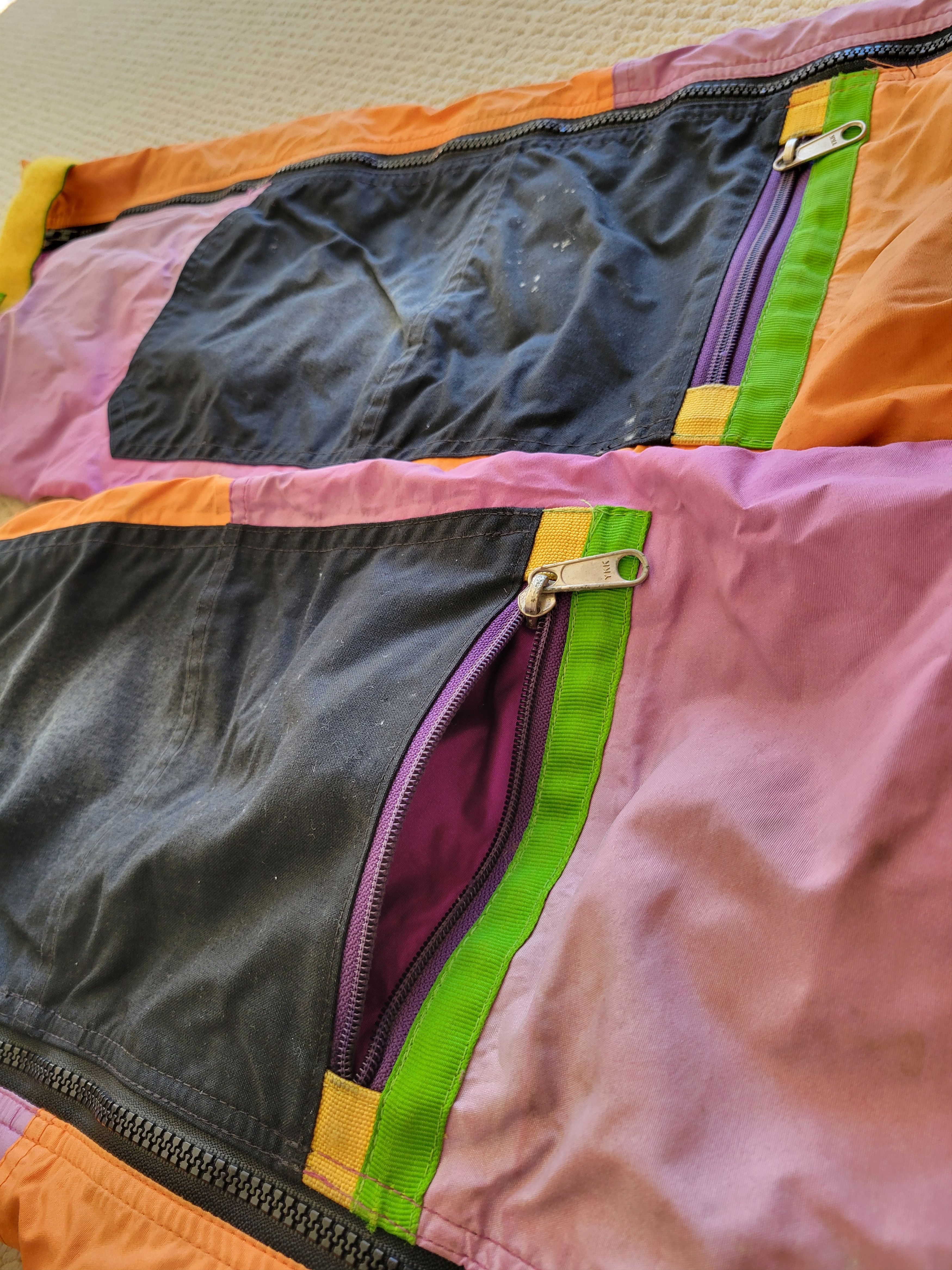 The North Face RARE Vintage TNF Mens Size M Ski Bibs USA Made Size US 34 / EU 50 - 9 Thumbnail