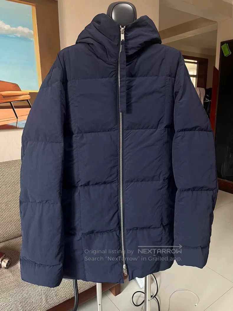 Jil Sander Jil Sander size 34 Navy blue down jacket with hat Size XS / US 0-2 / IT 36-38 - 1 Thumbnail