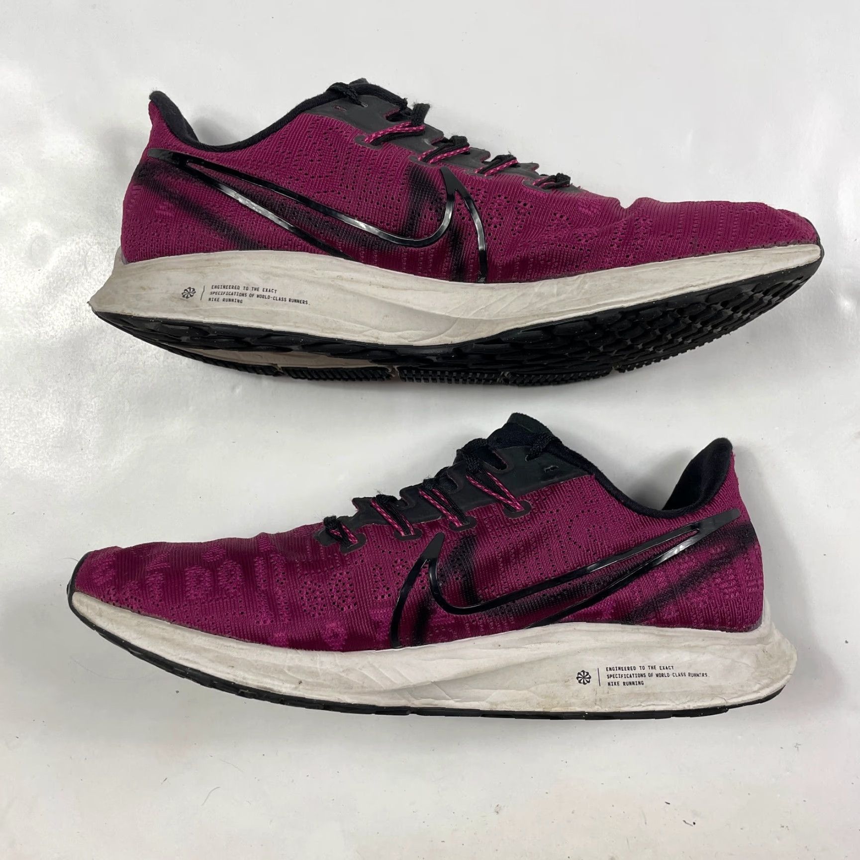 Nike Nike Zoom Pegasus Shoes Women 9.5 Running Activewear Low Top Gym Swoosh Purple Size L / US 10 / IT 46 - 7 Thumbnail