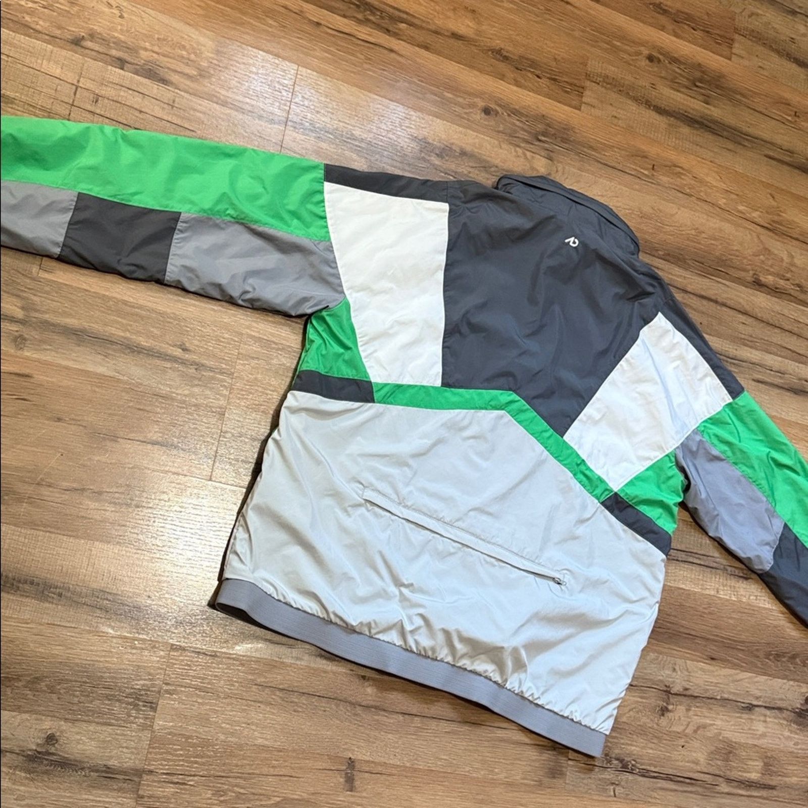 Nike 2008 Nike Packable Zip Up Windbreaker Hoodie Sweatshirt Size US L / EU 52-54 / 3 - 9 Thumbnail