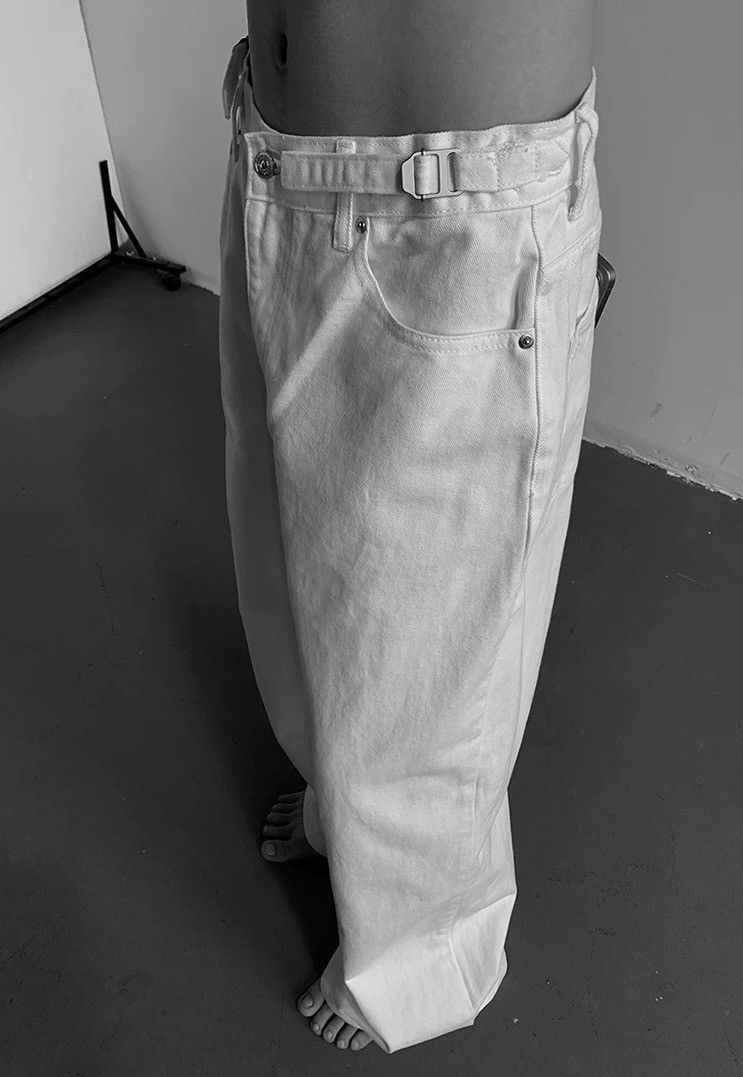 Japanese Brand × Vintage Cleanfit retro buckle loose fit jeans pants Size US 32 / EU 48 - 5 Thumbnail