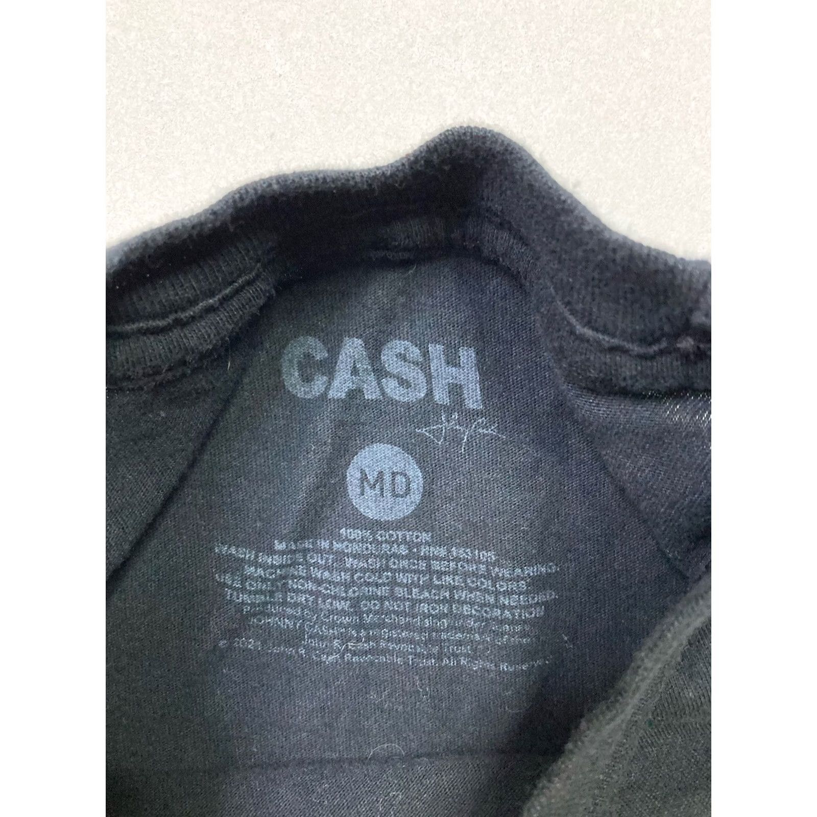 Vintage VINTAGE Johnny Cash Nashville Tennessee Graphic T-shirt Women Medium Short Sleeve Music Size M / US 6-8 / IT 42-44 - 4 Thumbnail