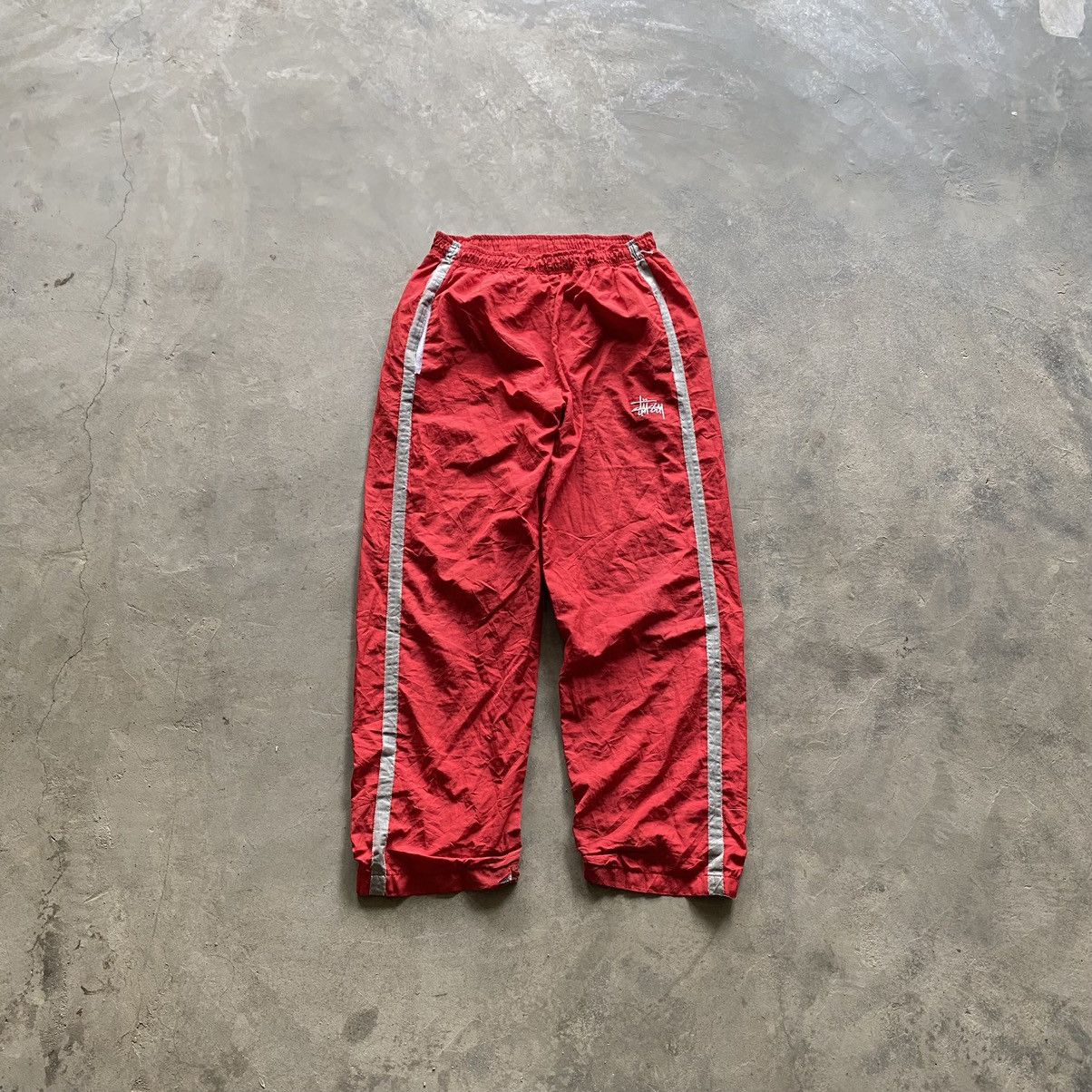 Vintage Vintage Stussy reflective Track pants | Grailed