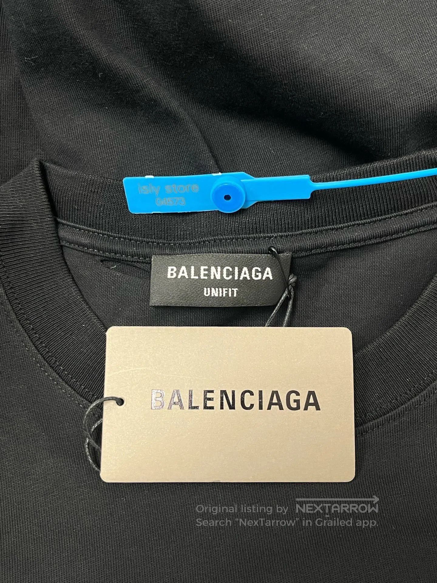 Balenciaga Balenciaga Logo Print Distressed Crew Neck T-shirt. Size US XS / EU 42 / 0 - 5 Thumbnail