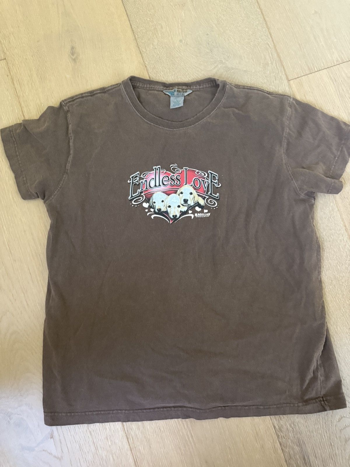 Other 2006 Magellan Endless Love Puppy Tee Size L / US 10 / IT 46 - 1 Thumbnail