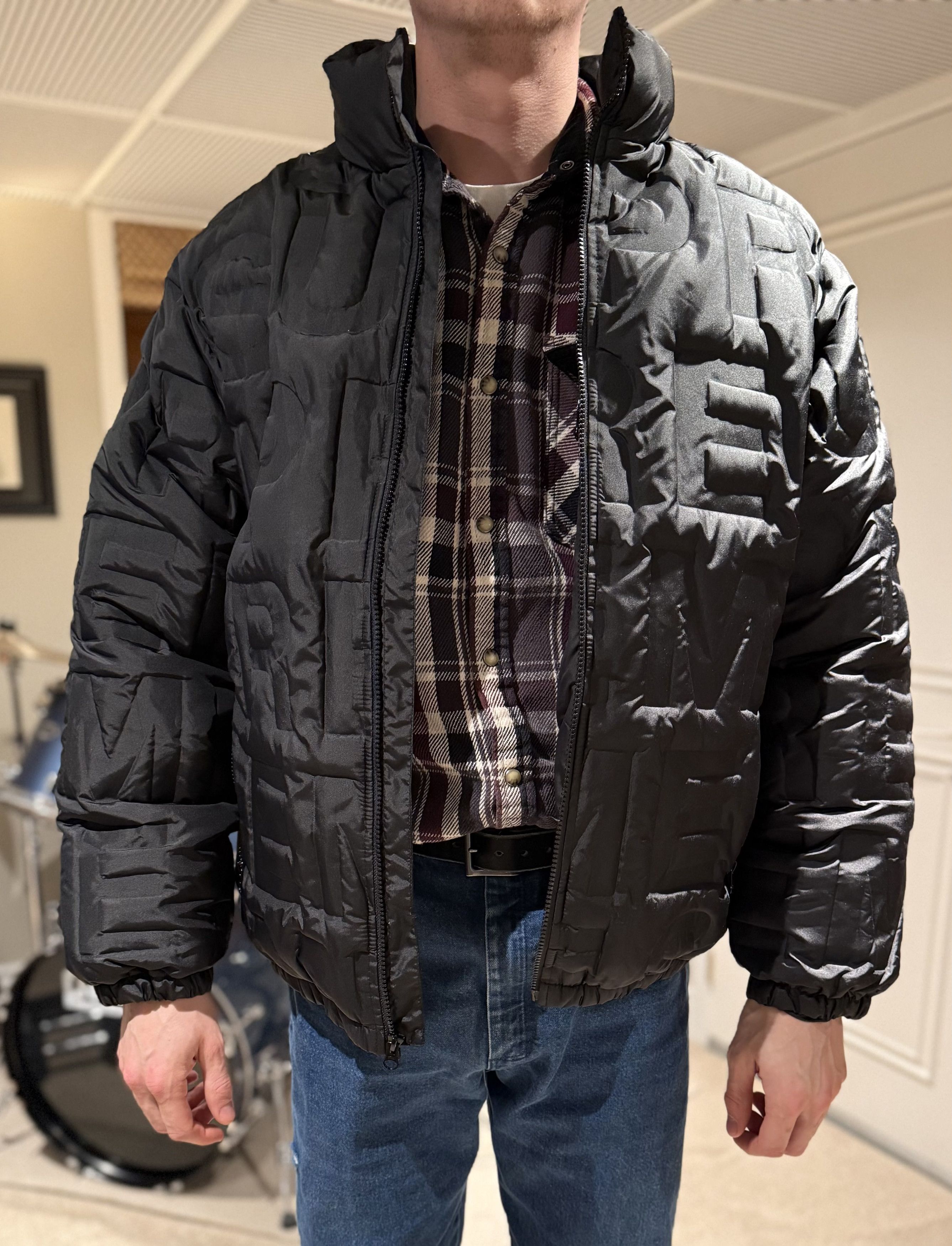 Supreme Bonded Logo Puffy Jacket Size US XL / EU 56 / 4 - 1 Thumbnail