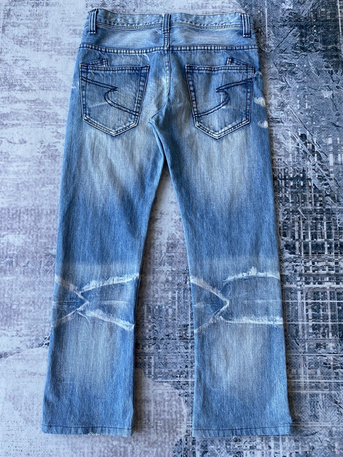 In The Attic × Japanese Brand × semanticdesign Semantic Design Bleach Denim Size US 32 / EU 48 - 5 Thumbnail