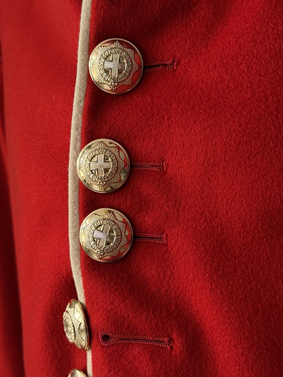Other ≈1950s Vintage British Coldstream Guards Uniform Tunic Size US M / EU 48-50 / 2 - 4 Thumbnail