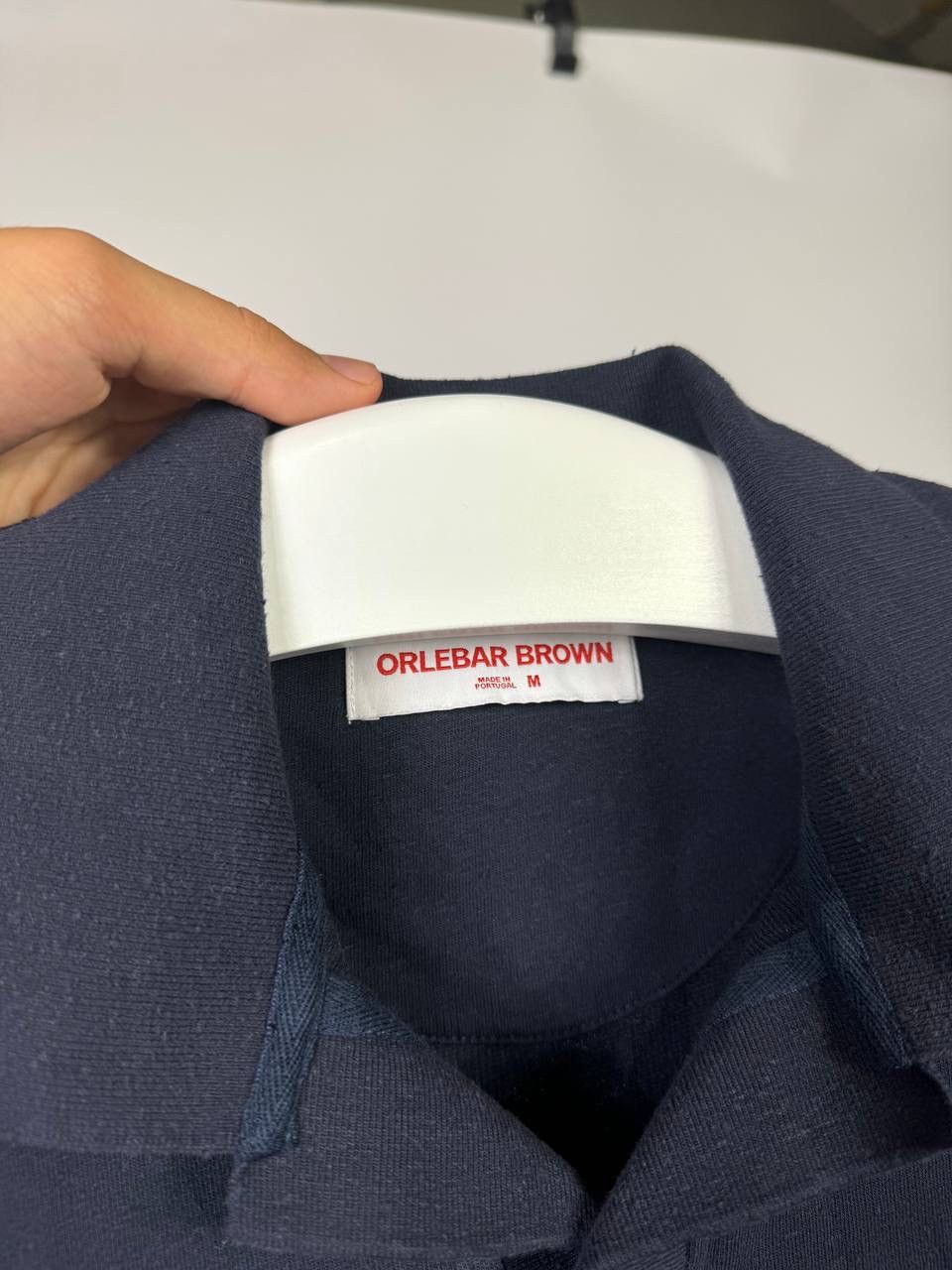Designer × Orlebar Brown Luxury Designer Orlebar Brown Navy Polo Made in Portugal Size US M / EU 48-50 / 2 - 5 Thumbnail