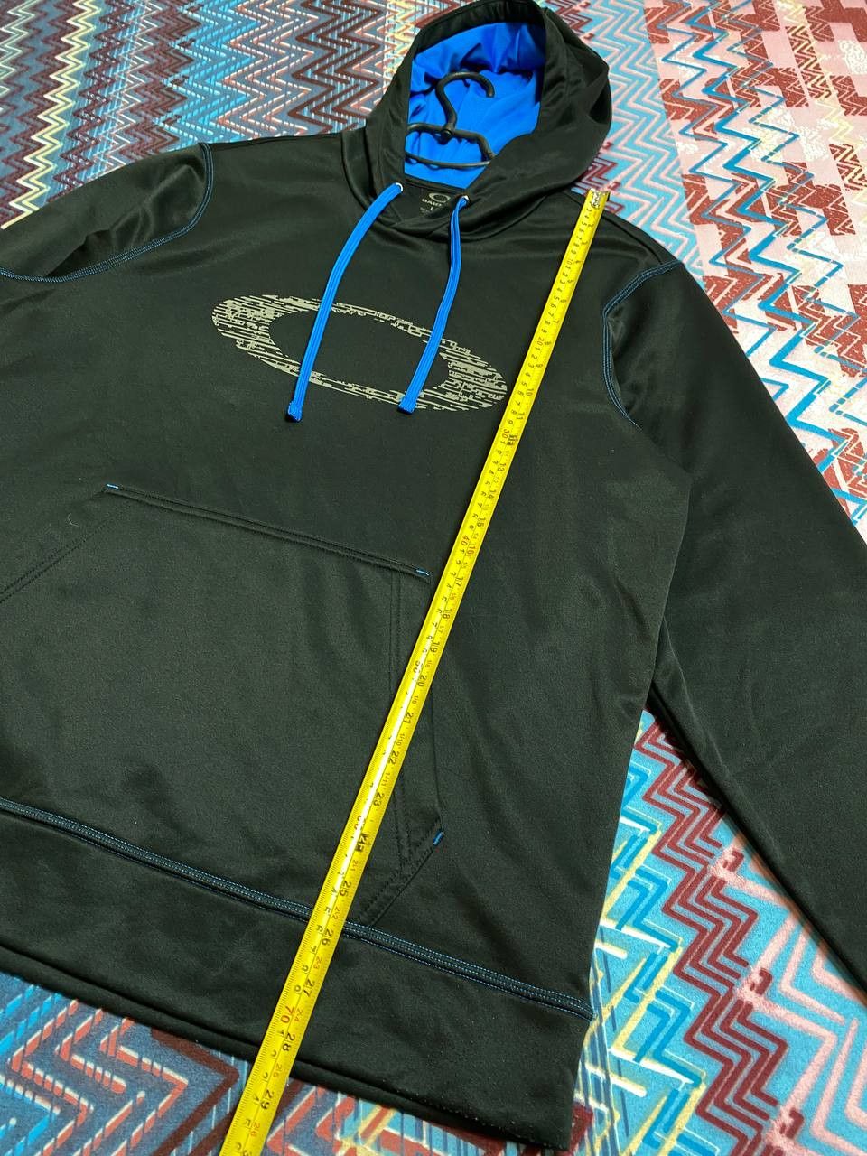 Oakley × Vintage Vintage OAKLEY EMBROIDERY LOGO HOODIE Size US L / EU 52-54 / 3 - 17 Thumbnail