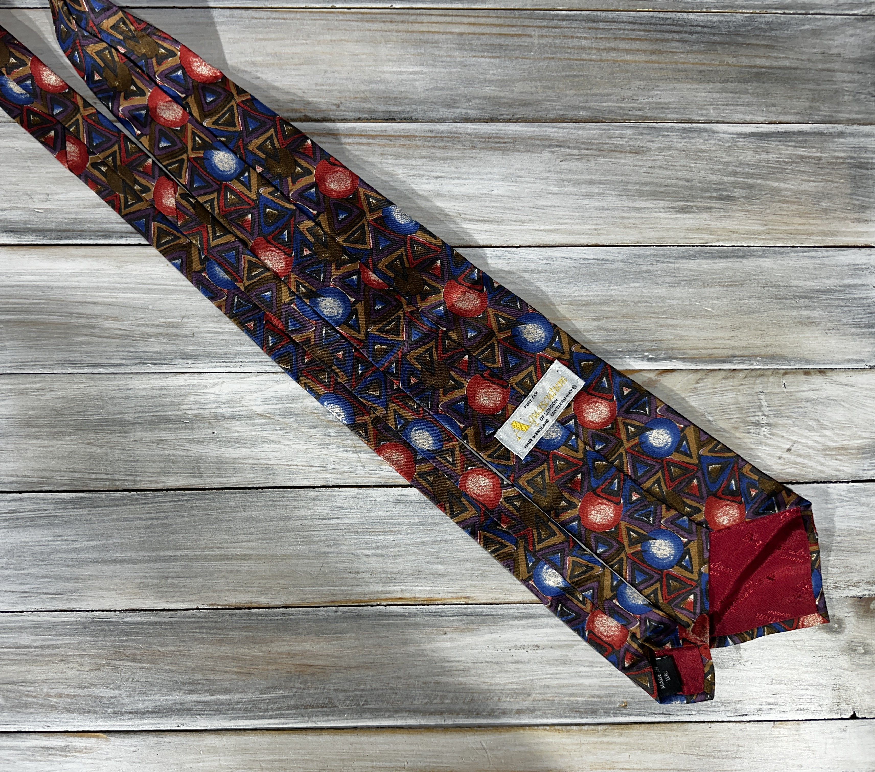Aquascutum AQUASCUTUM Of London Made In United Kingdom Silk Tie Luxury Size ONE SIZE - 15 Thumbnail