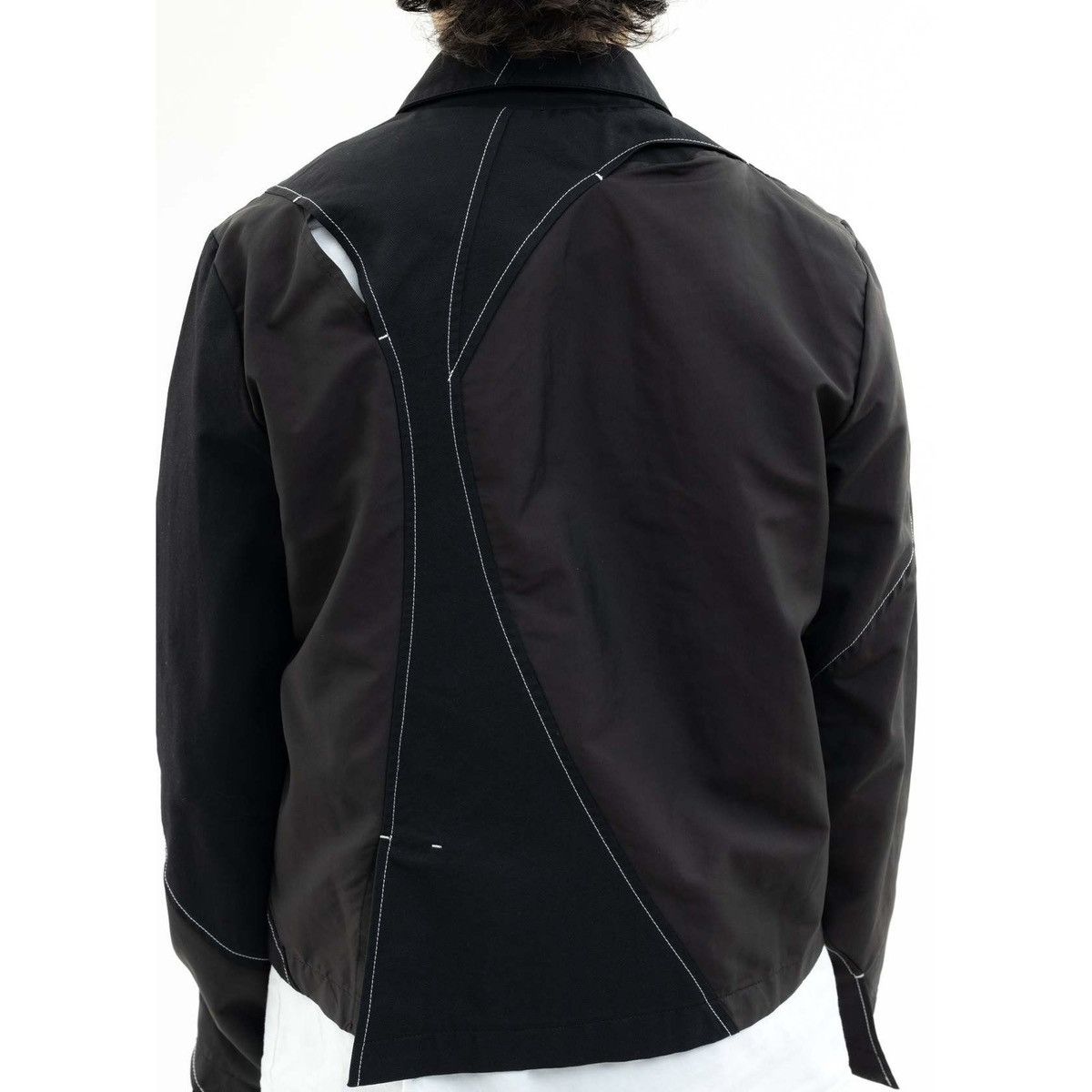 POST ARCHIVE FACTION (PAF) 4.0+ Jacket Center zip drizzler contrast stitch technical Size US M / EU 48-50 / 2 - 8 Thumbnail