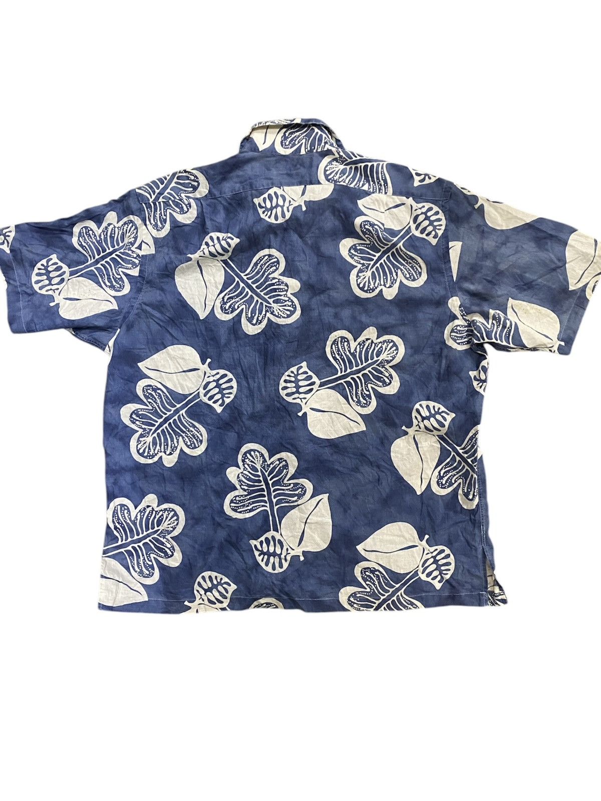 Polo Ralph Lauren × Ralph Lauren 1990's Linen Mix Fabric Floral Hawaiian Shirt Size US XL / EU 56 / 4 - 2 Thumbnail