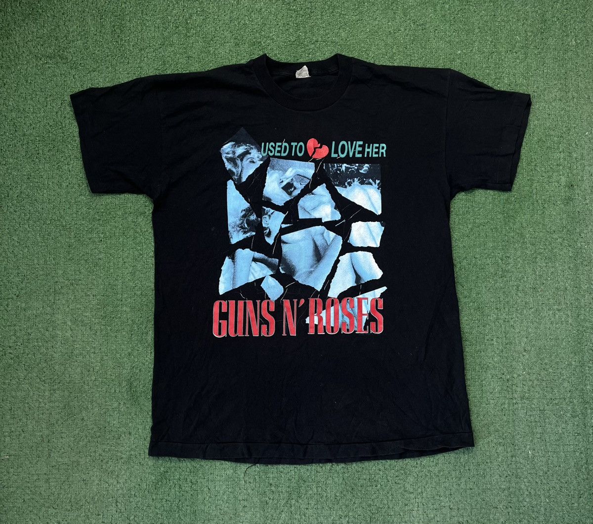 Guns N Roses Used to Love her lies 1989 Vintage Merch VTG