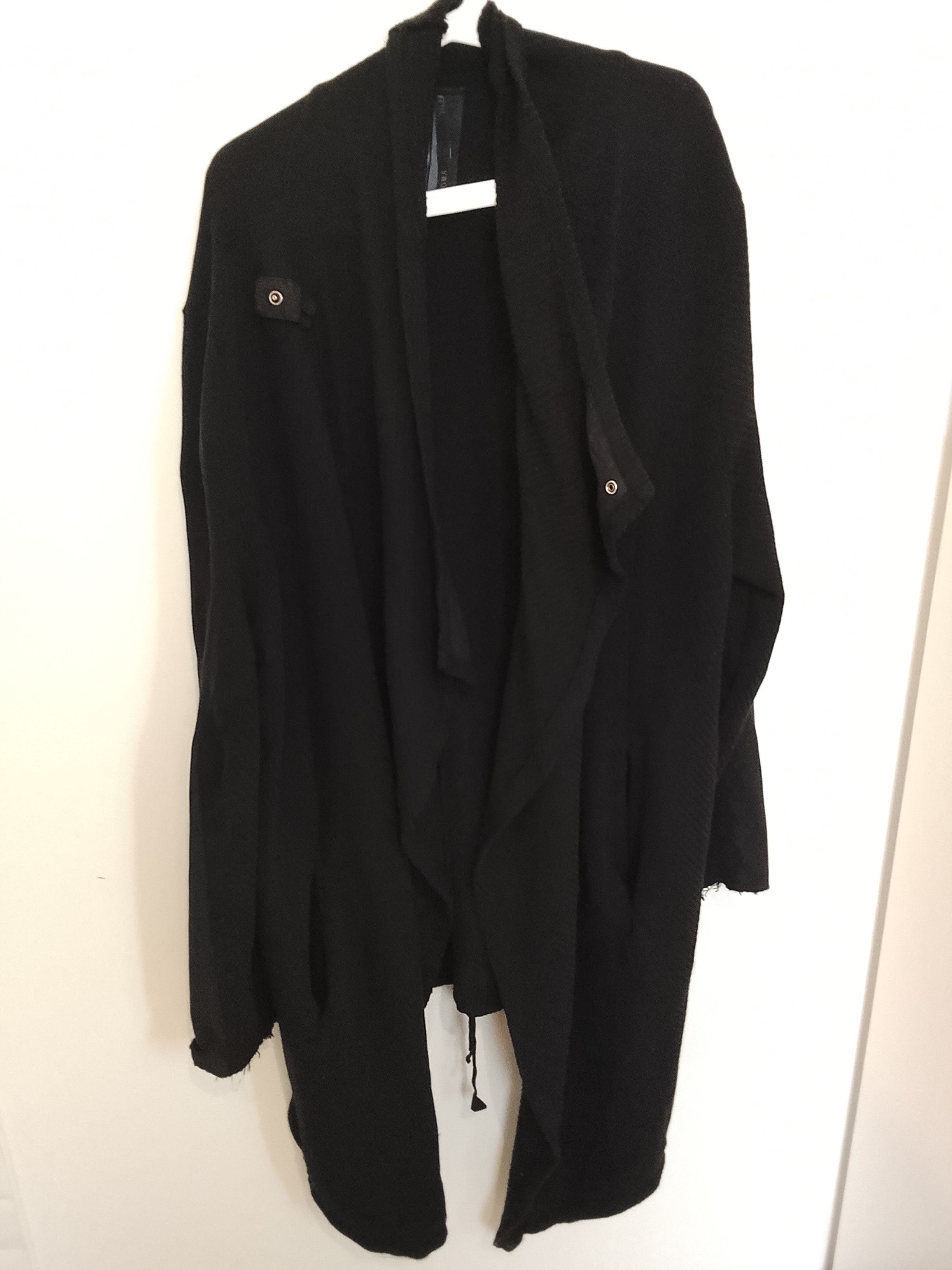 Silent By Damir Doma Damir Doma Draped Cardigan Black Size ONE SIZE - 1 Thumbnail