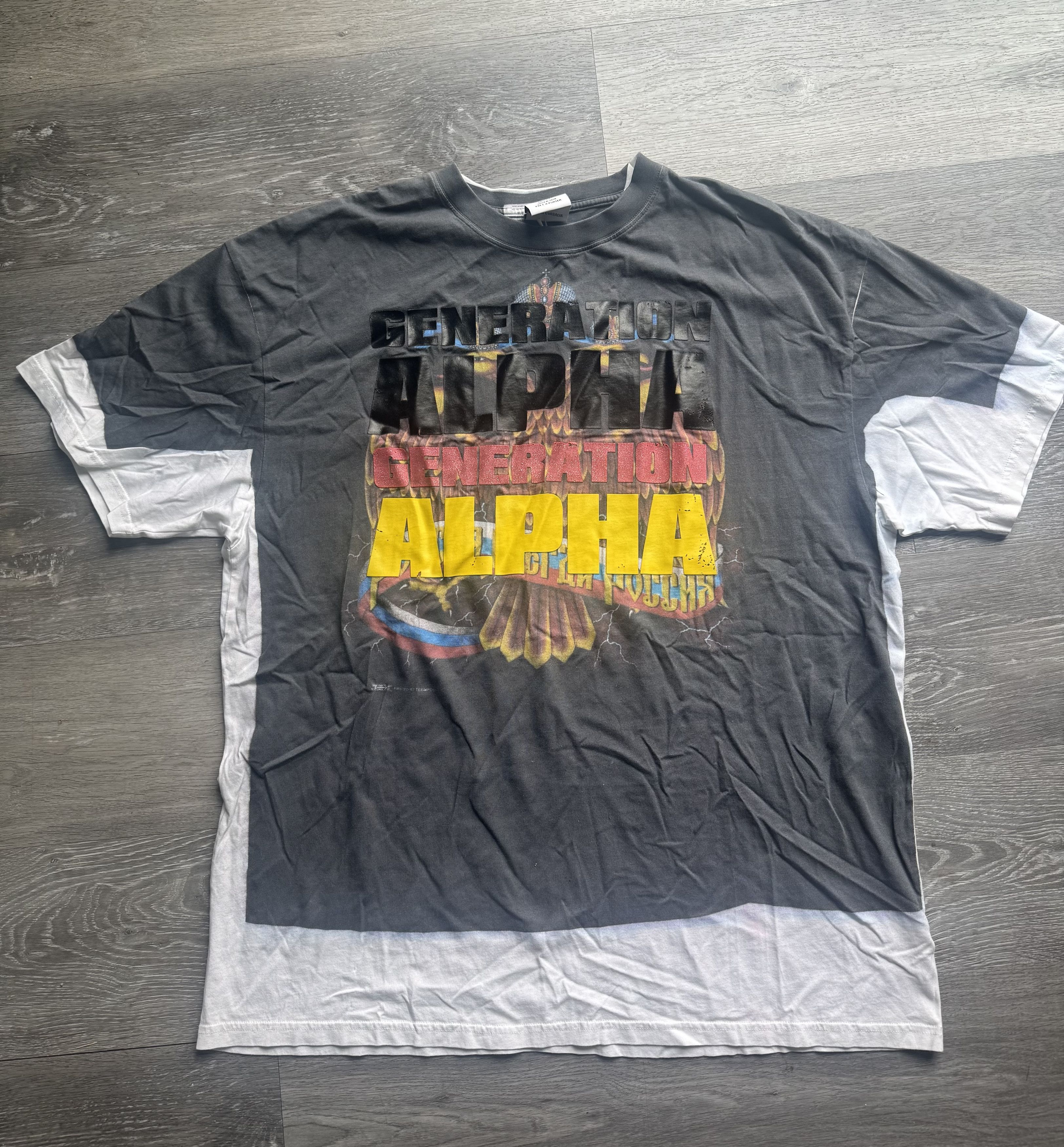 Vetements Vetements Generation Alpha T-Shirt Size US L / EU 52-54 / 3 - 3 Thumbnail