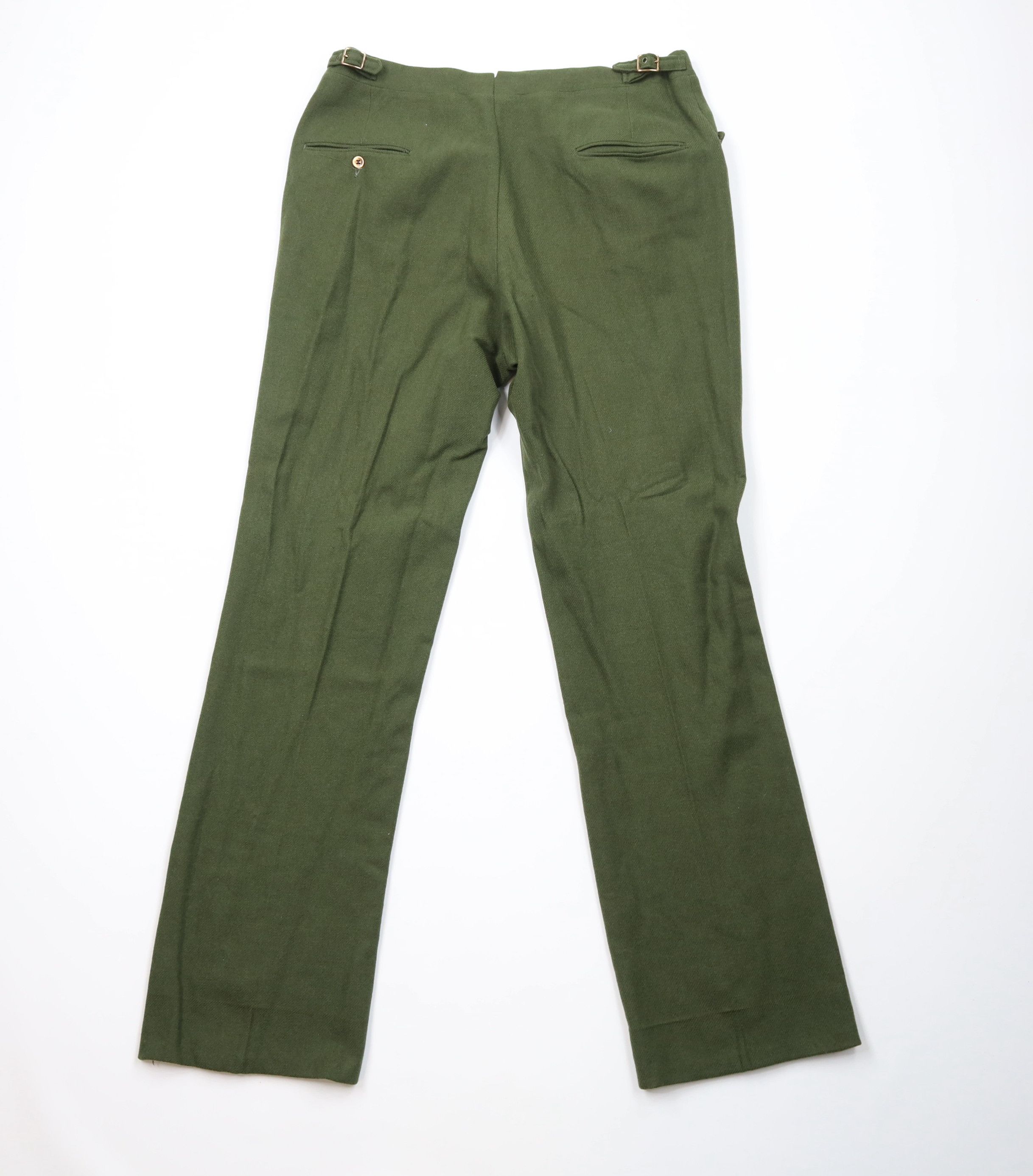 Vintage Vintage 60s 70s Streetwear Buckle Back Wide Leg Pants USA Size US 34 / EU 50 - 10 Thumbnail