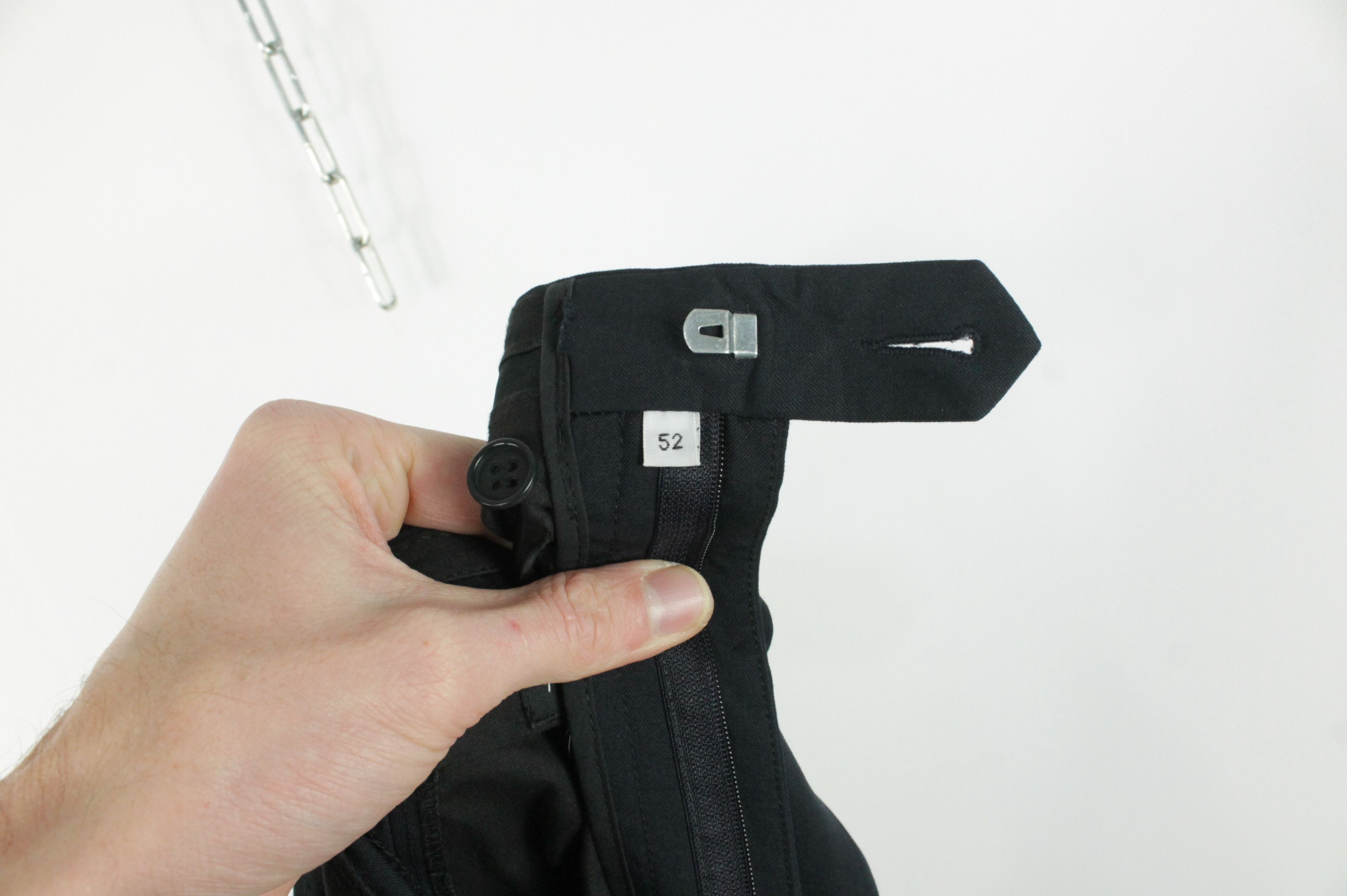 Yves Saint Laurent Yves Saint Laurent Pour Homme Pleated Formal Wool Trousers Size 42R - 10 Thumbnail